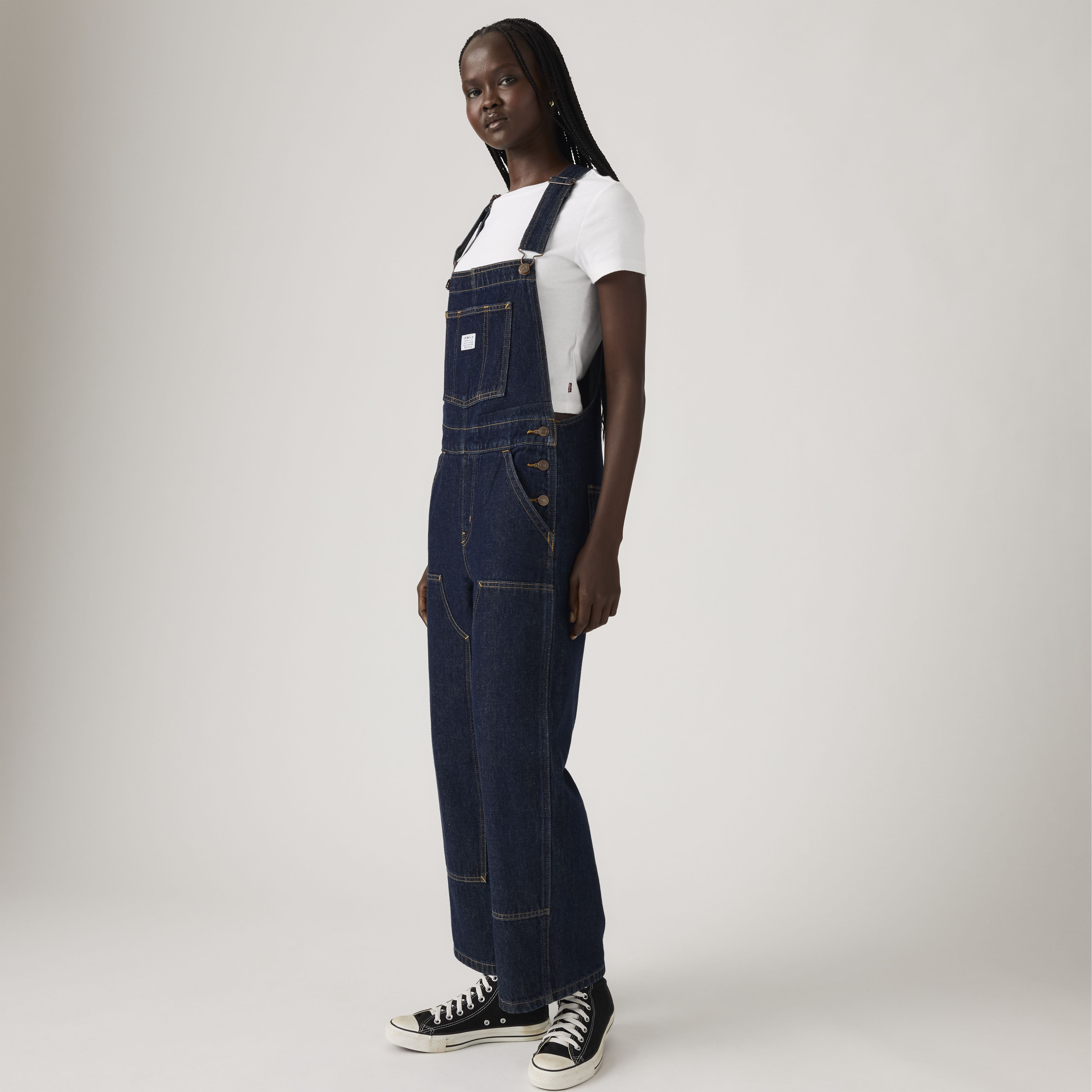 Baggy Highwater Women's Overalls 1