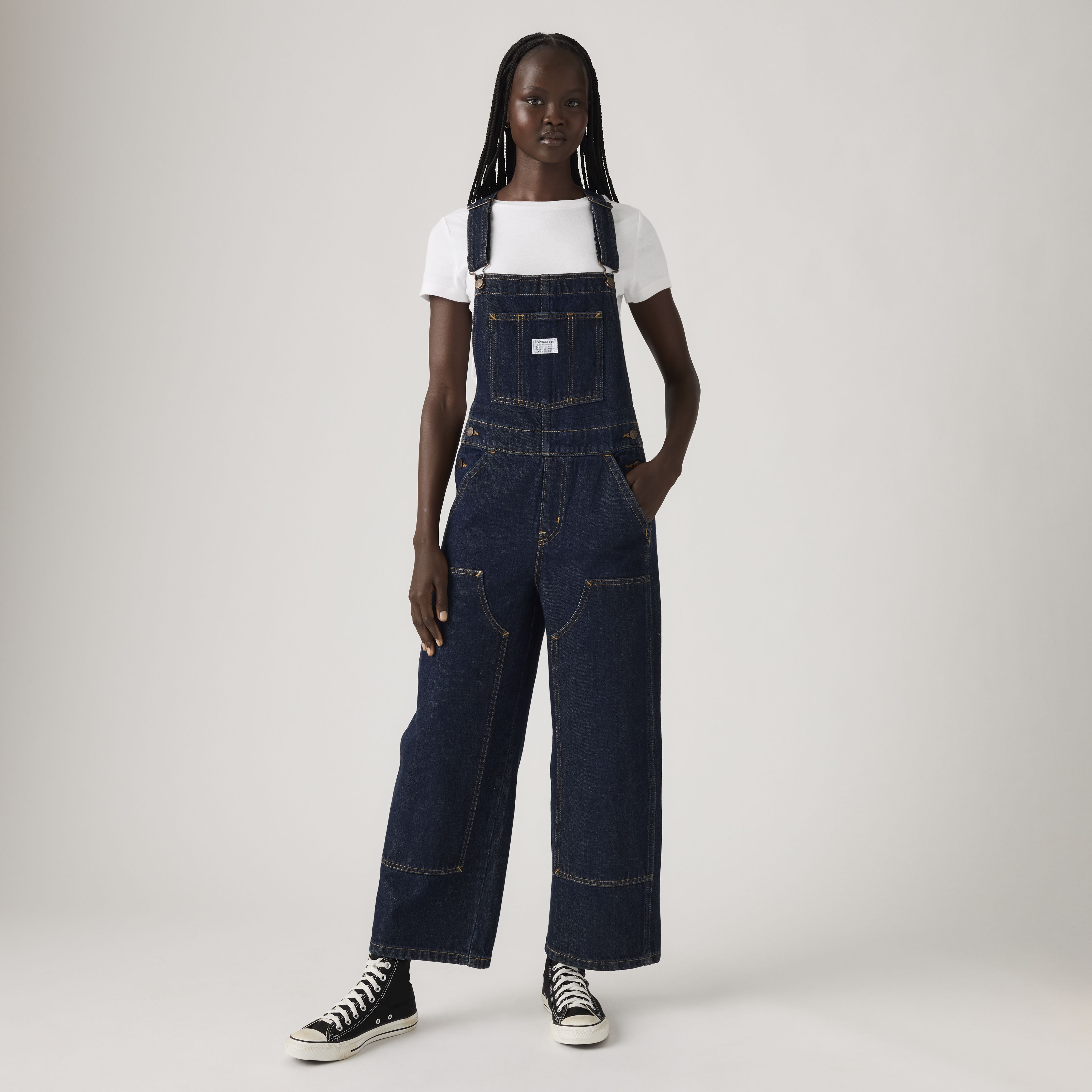 Baggy Highwater Women's Overalls 5