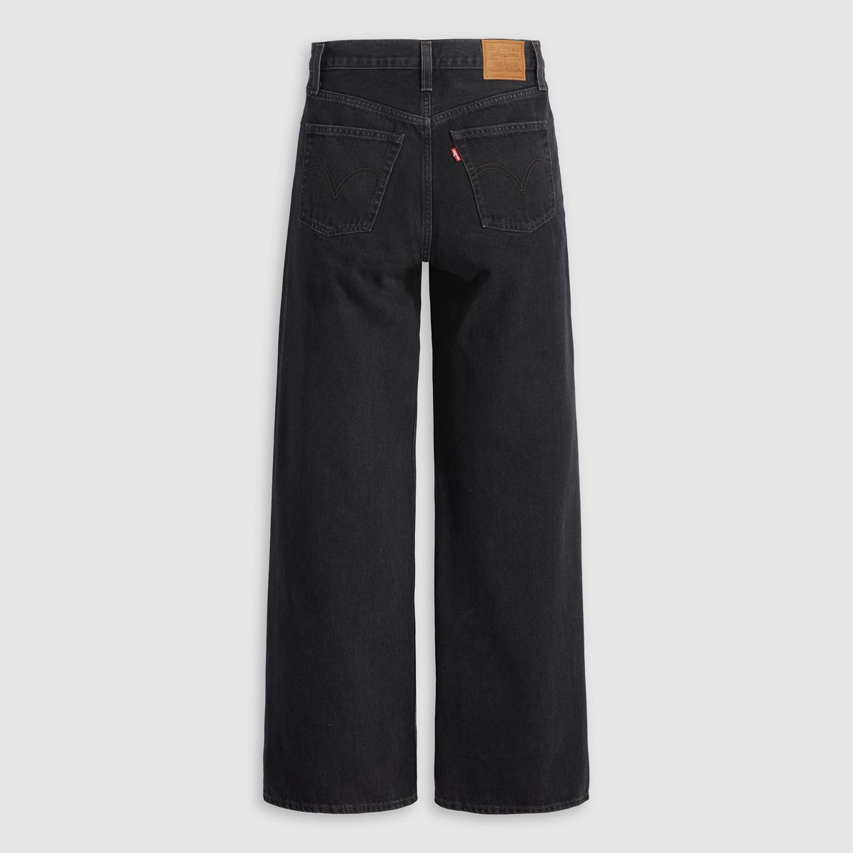 Ribcage Wide-Leg Women's Jeans — Rosie Posie - Black
