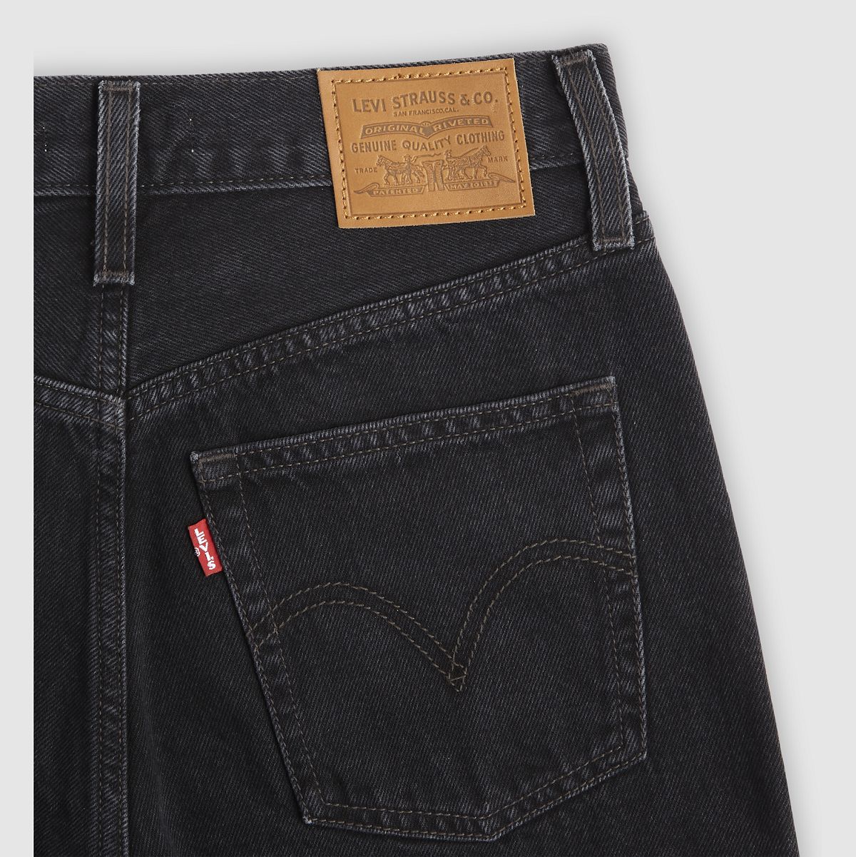 Ribcage Wide-Leg Women's Jeans — Rosie Posie - Black