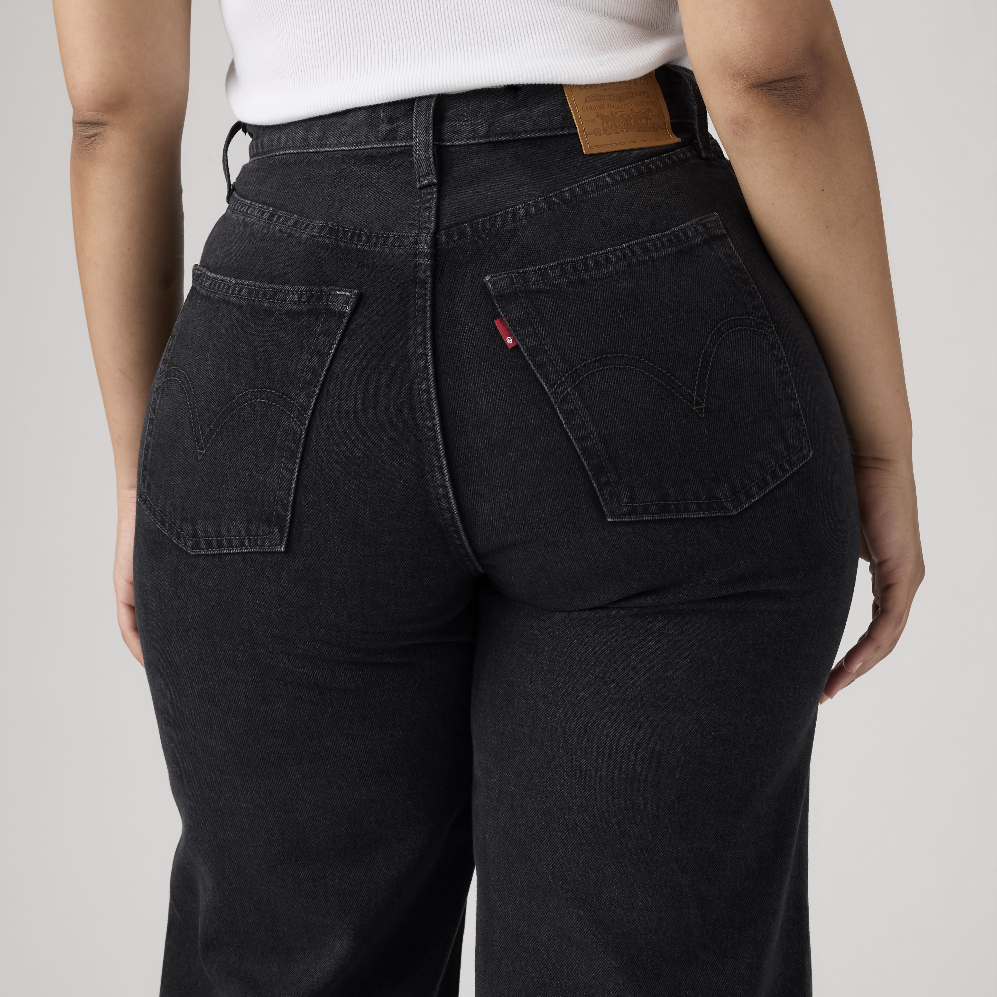 Ribcage Wide Leg Jeans 14