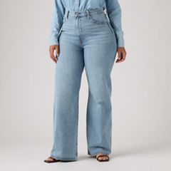 Ribcage Wide Leg Jeans — Far And Wide - Light Wash 10