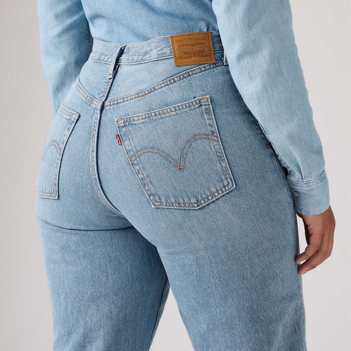 Ribcage Wide Leg Jeans — Far And Wide - Light Wash