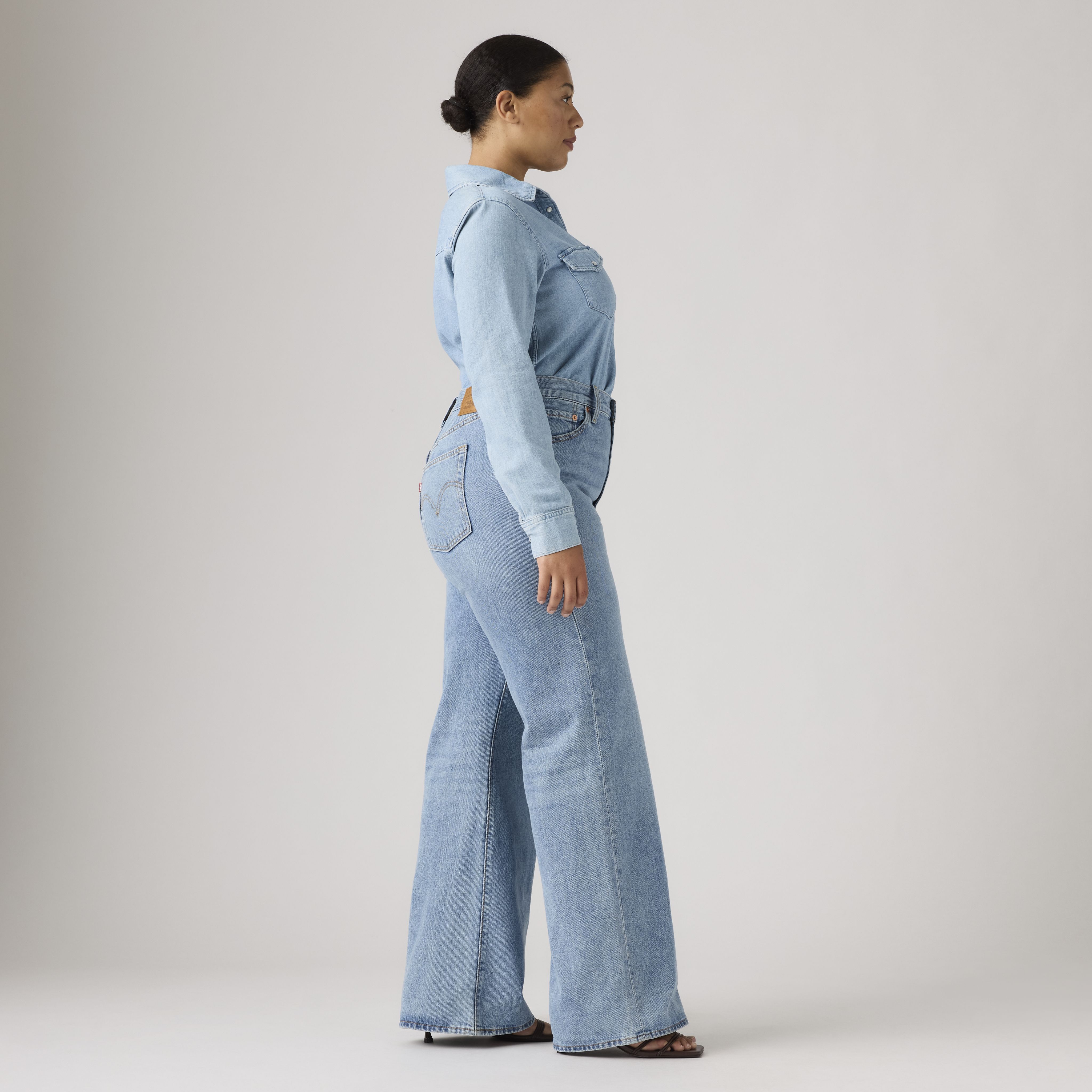 Ribcage Wide Leg Women's Jeans 11