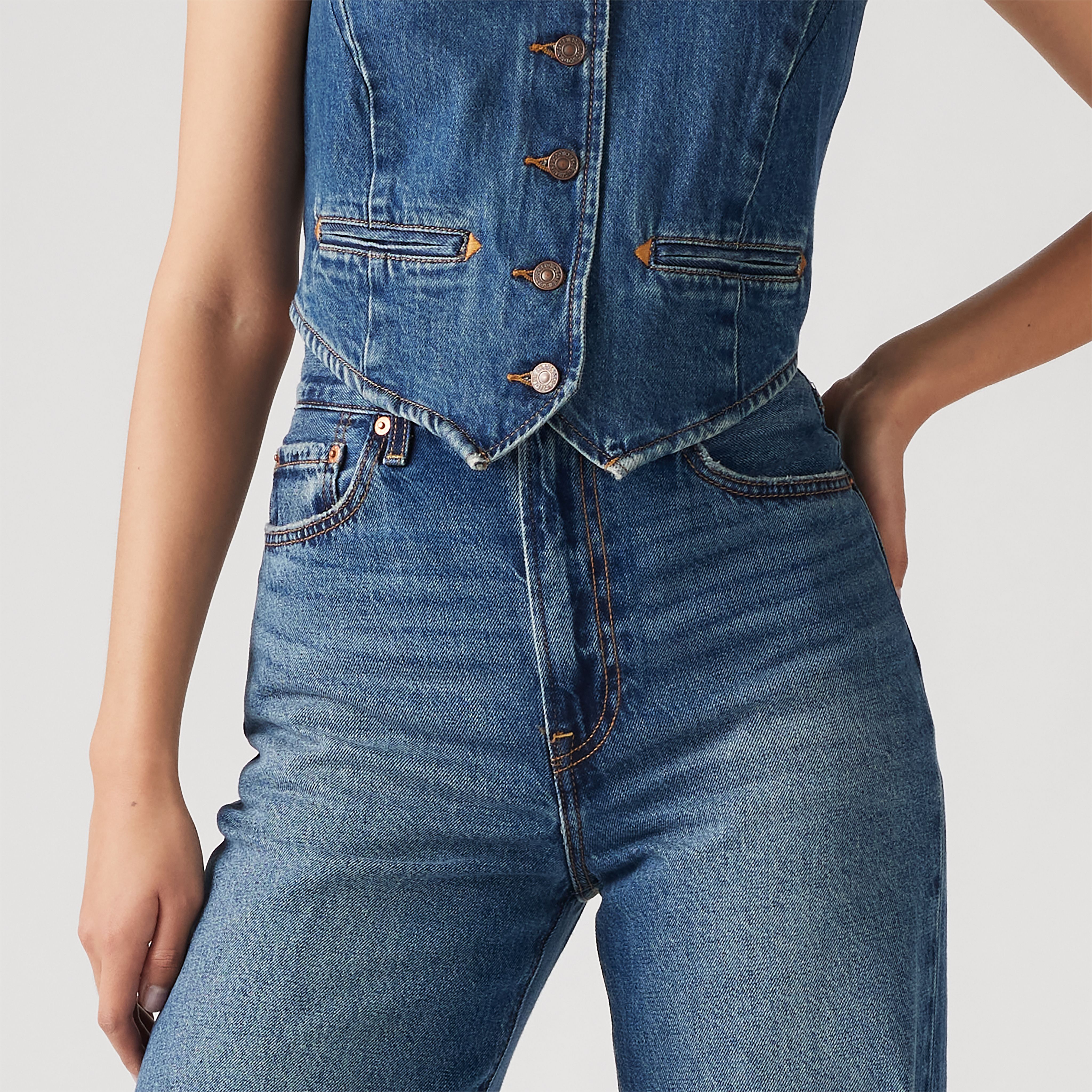 Ribcage Wide Leg Jeans 2
