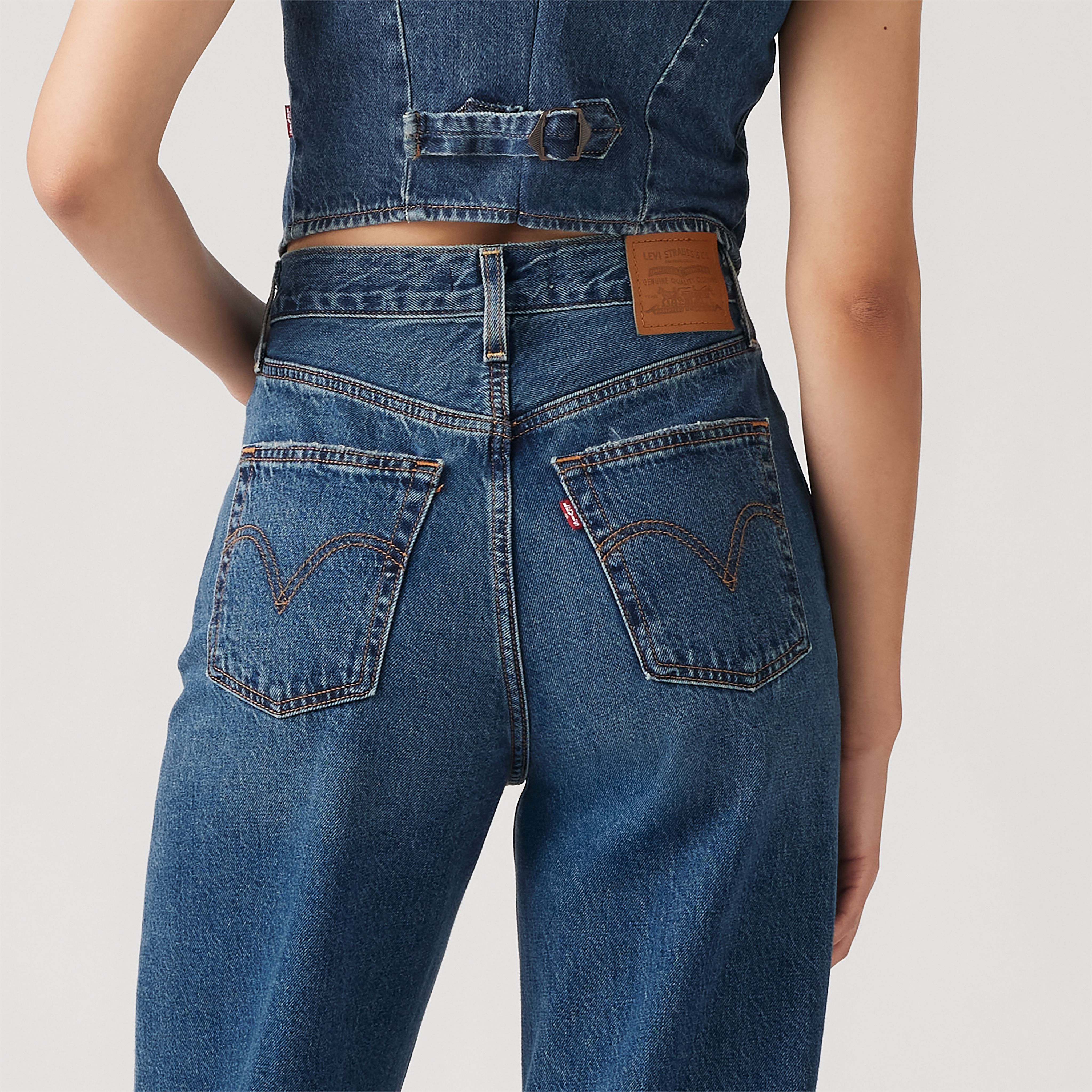 Ribcage Wide Leg Jeans 3