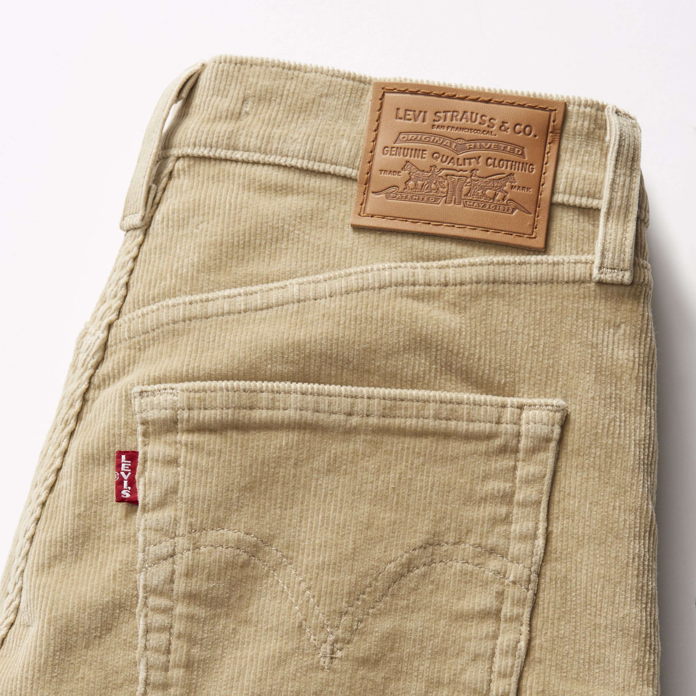 Ribcage Wide Leg Corduroy Women's Jeans 7