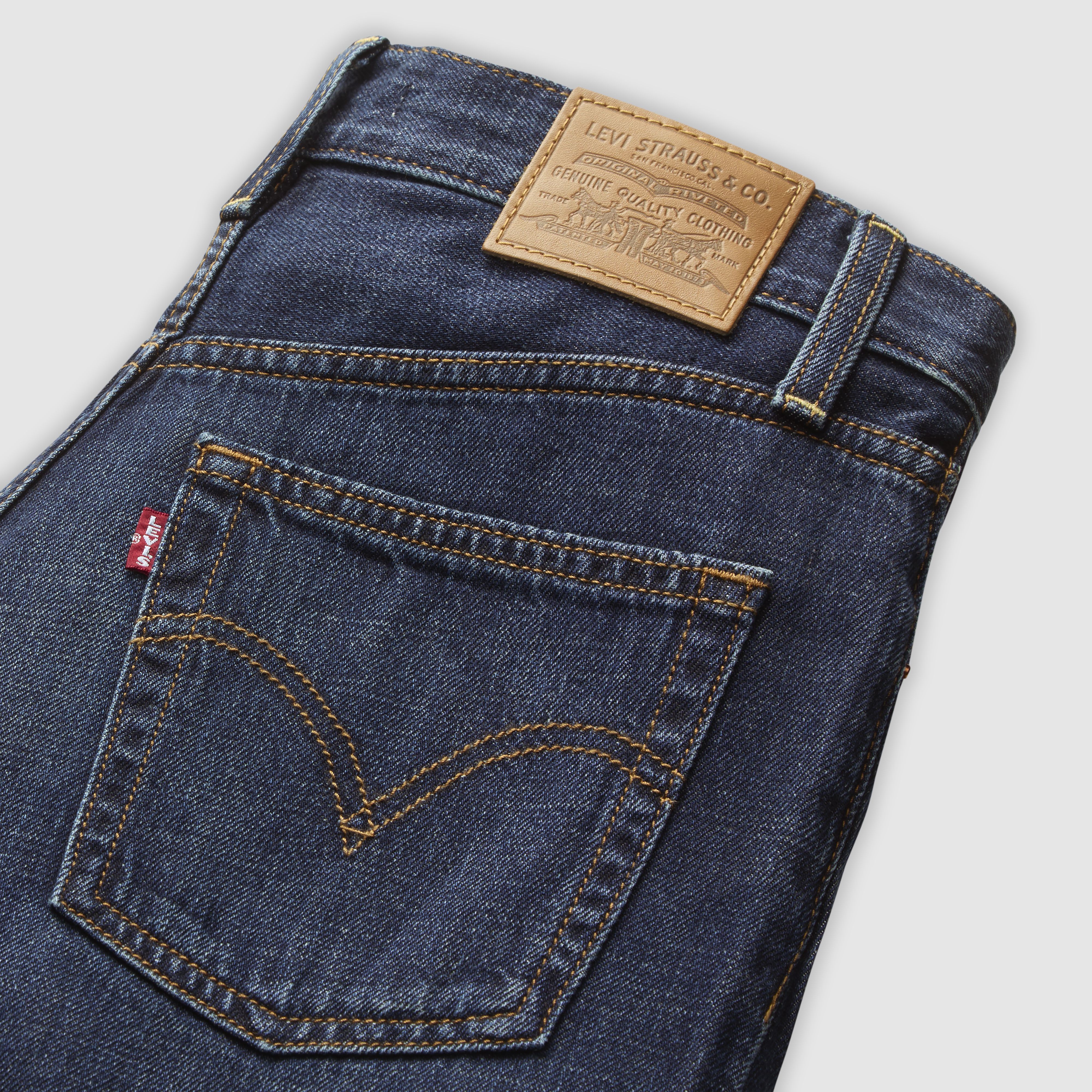 Ribcage Wide-Leg Linen+ Denim Women's Jeans 7