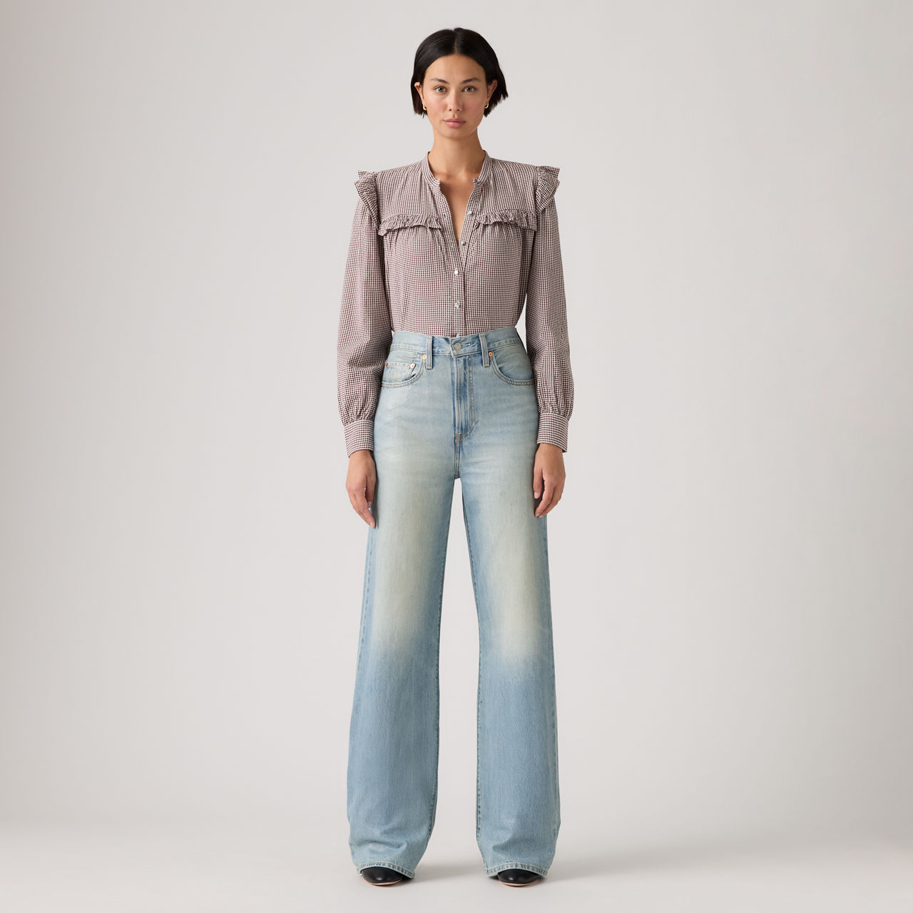 Ribcage Wide Leg Jeans 13