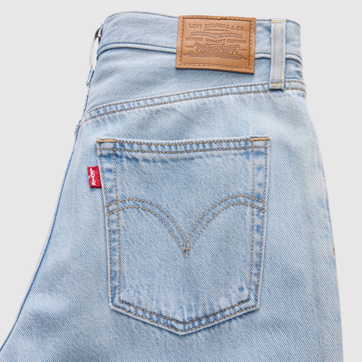 Ribcage Wide-Leg Women's Jeans — Of Course Stone - Light Wash