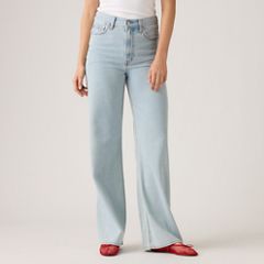 Ribcage Wide-Leg Women's Jeans — Of Course Stone - Light Wash 2