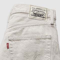 Ribcage Wide-Leg Linen Women's Pants — Crystal Gray - Grey 7