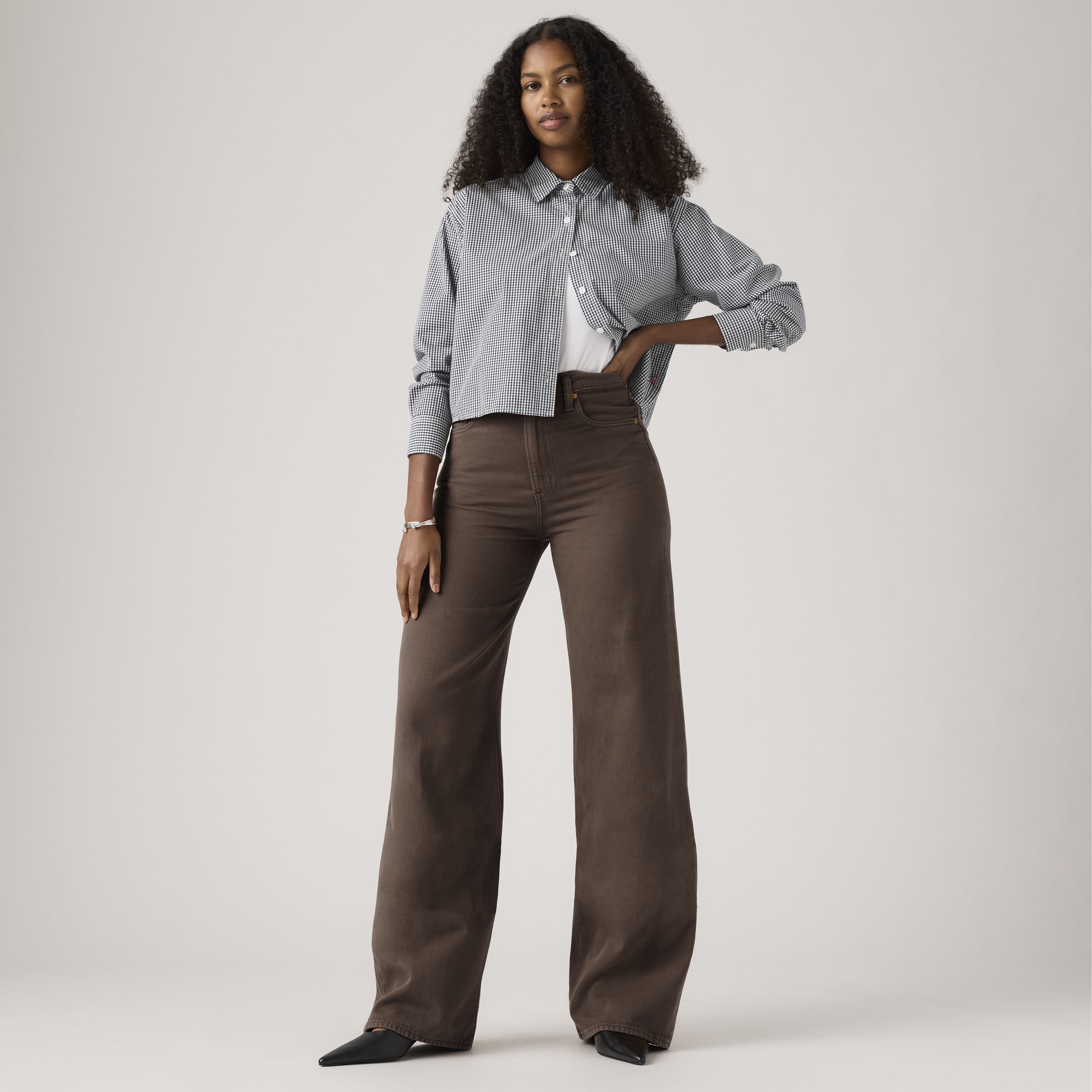 Ribcage Wide Leg Trousers 1