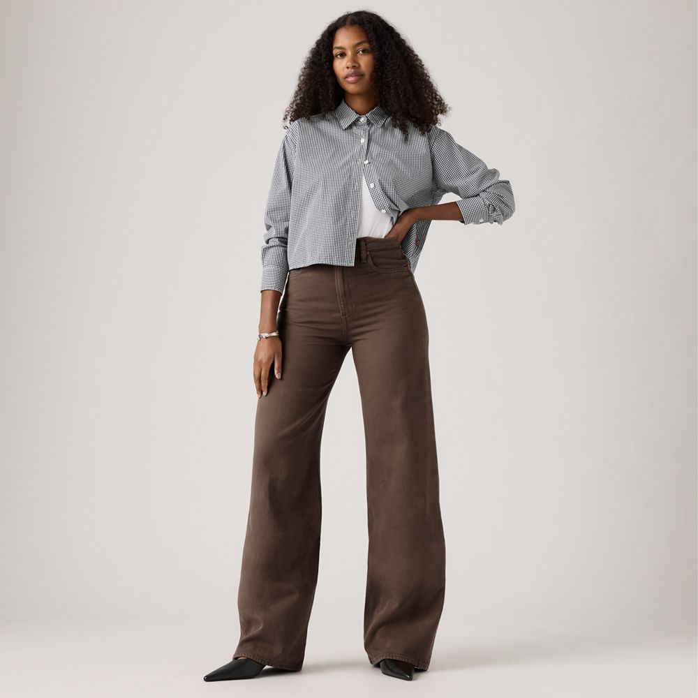Ribcage Wide-Leg Linen Women's Pants