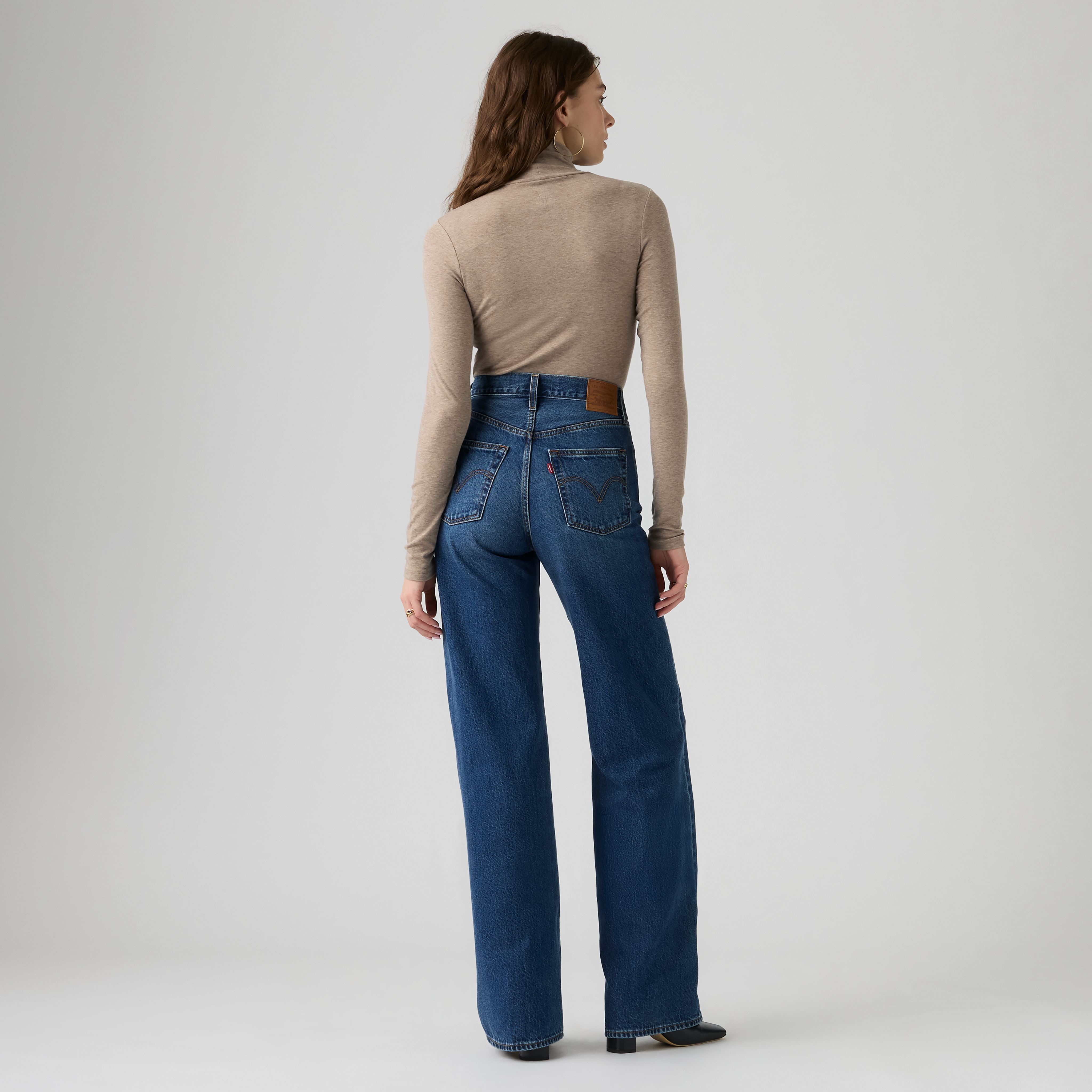 Ribcage Wide Leg Jeans 3