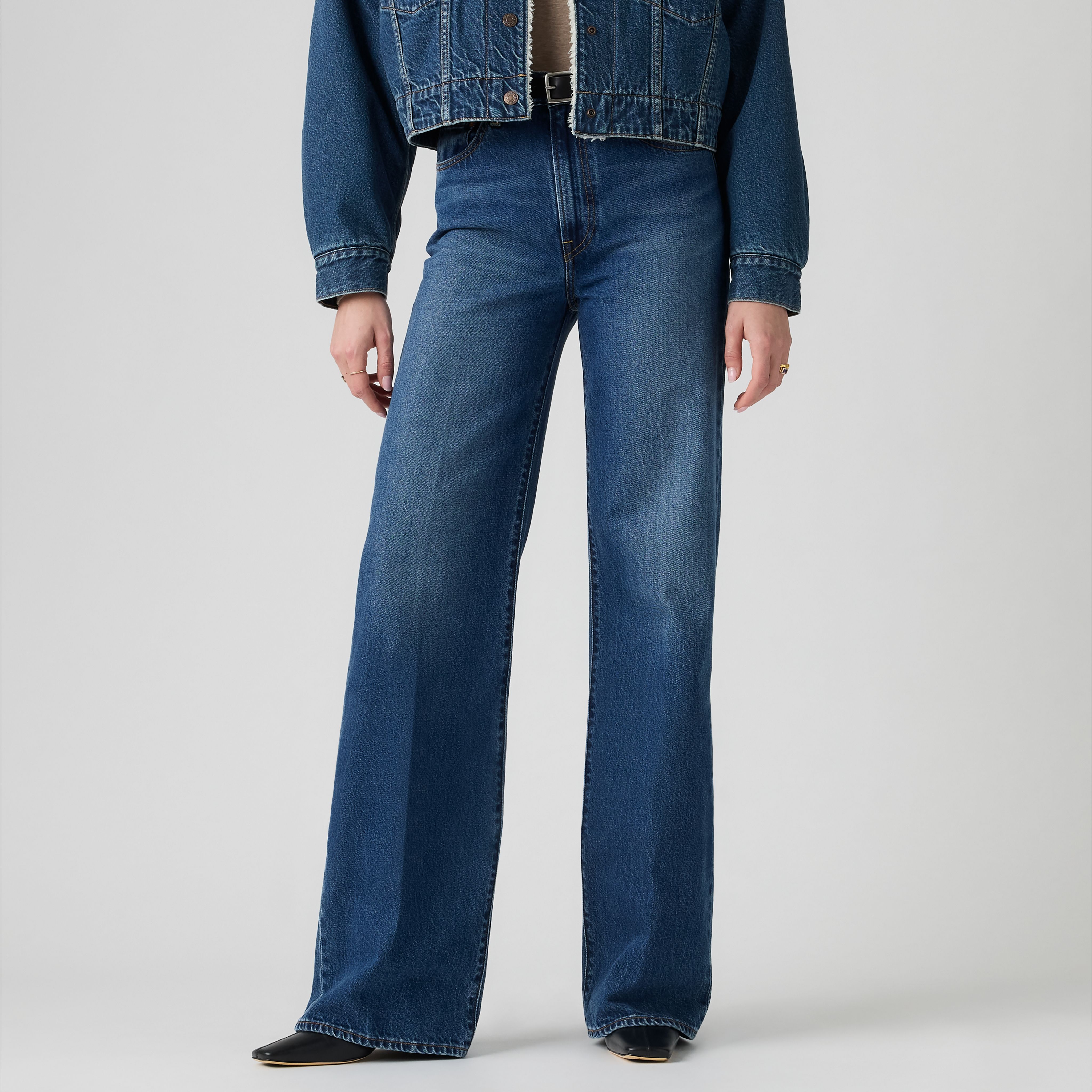 Ribcage Wide Leg Jeans 2