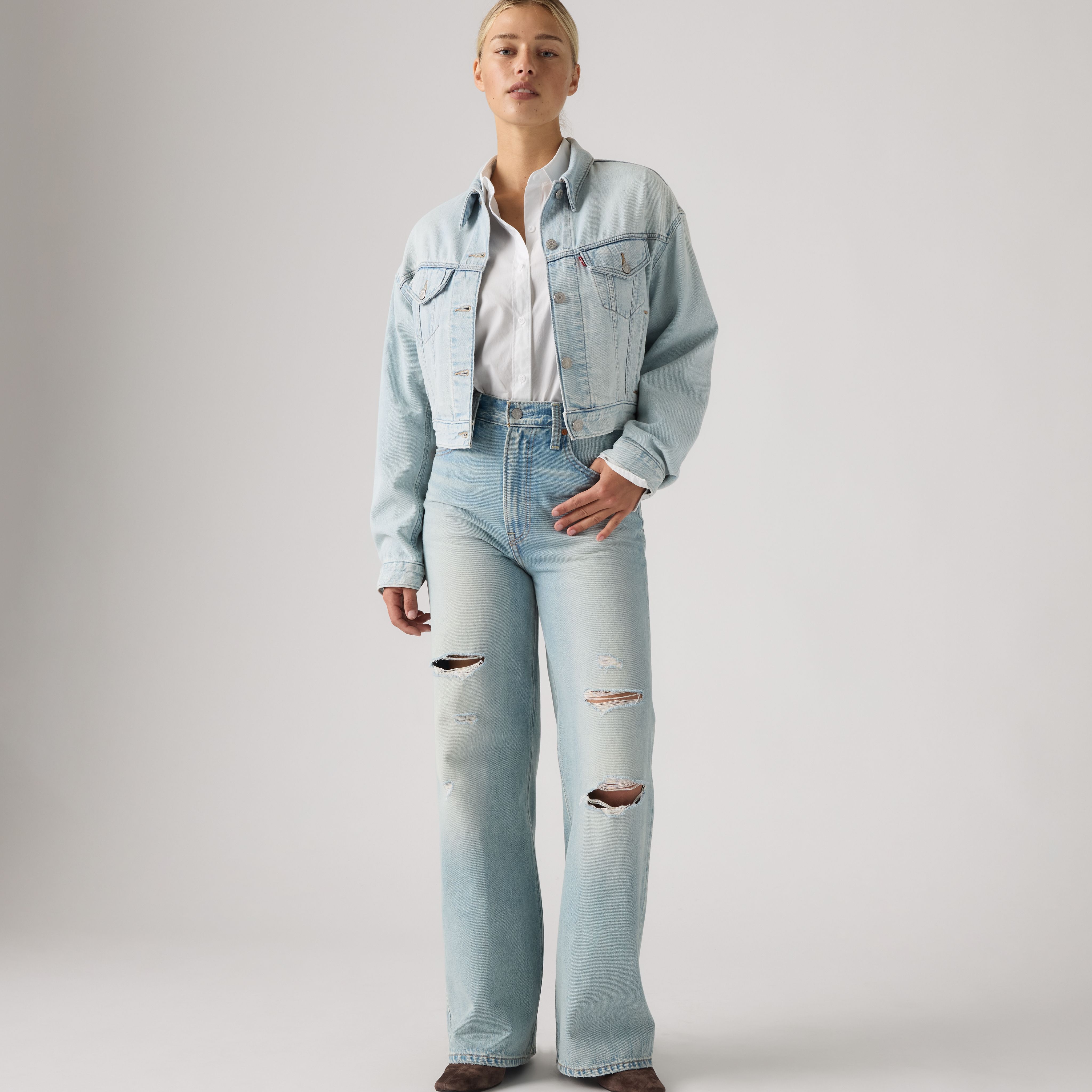 Ribcage Wide-Leg Women's Jeans 1