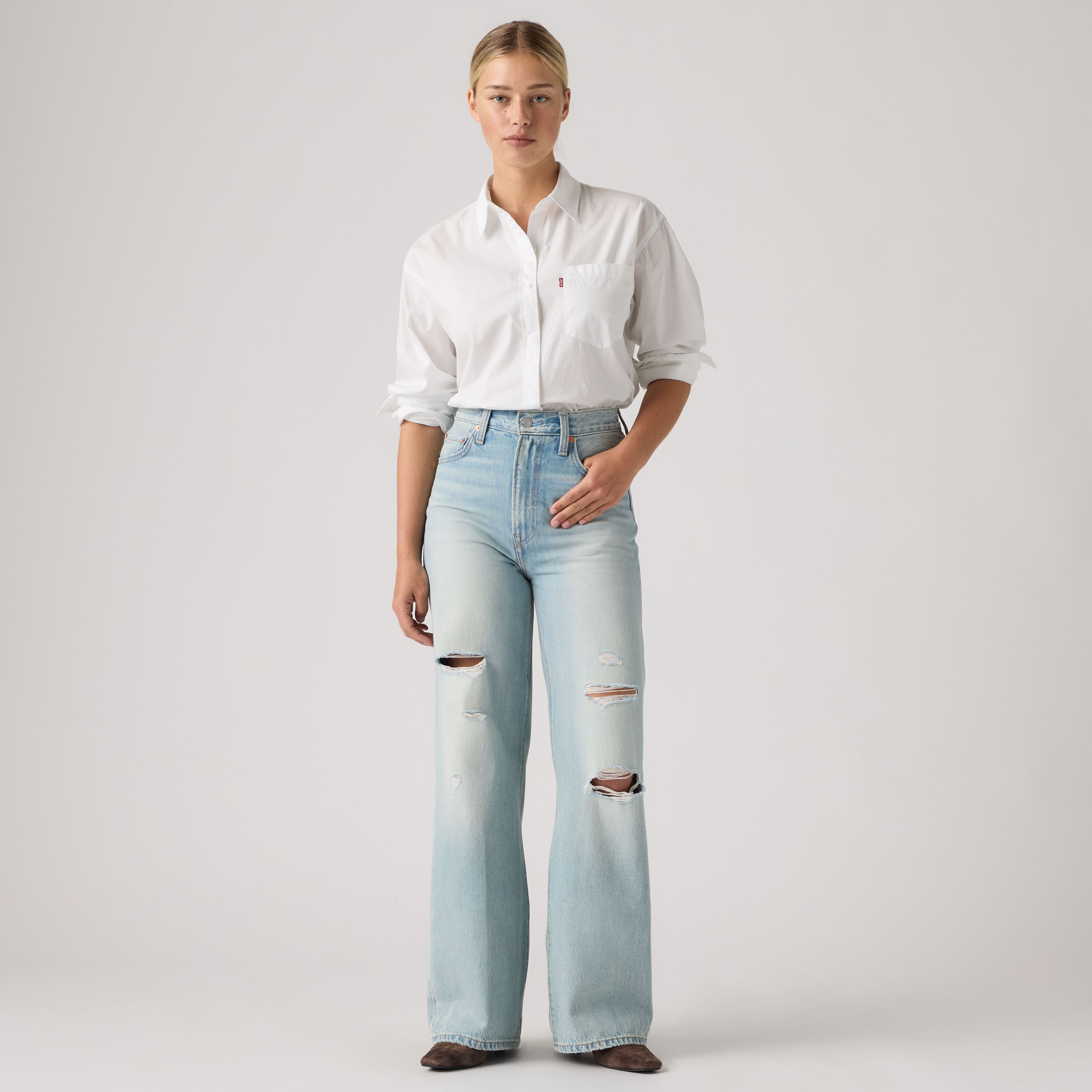 Ribcage Wide-Leg Women's Jeans 5