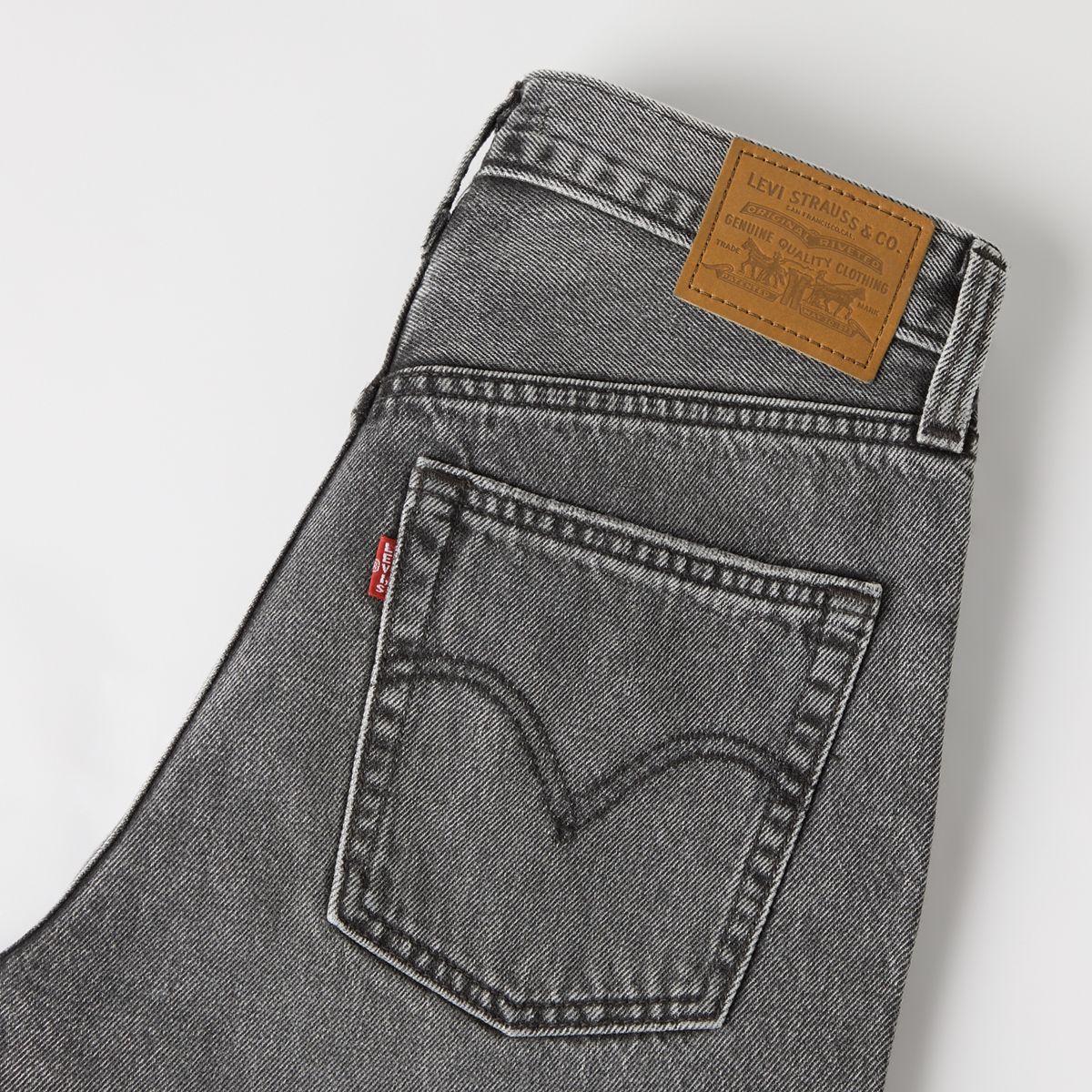 Ribcage Wide-Leg Women's Jeans — You're Excused - Grey
