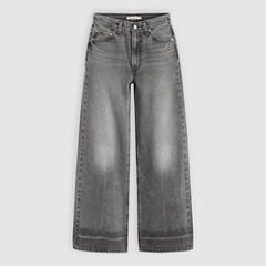 Ribcage Wide-Leg Women's Jeans — You're Excused - Grey 6