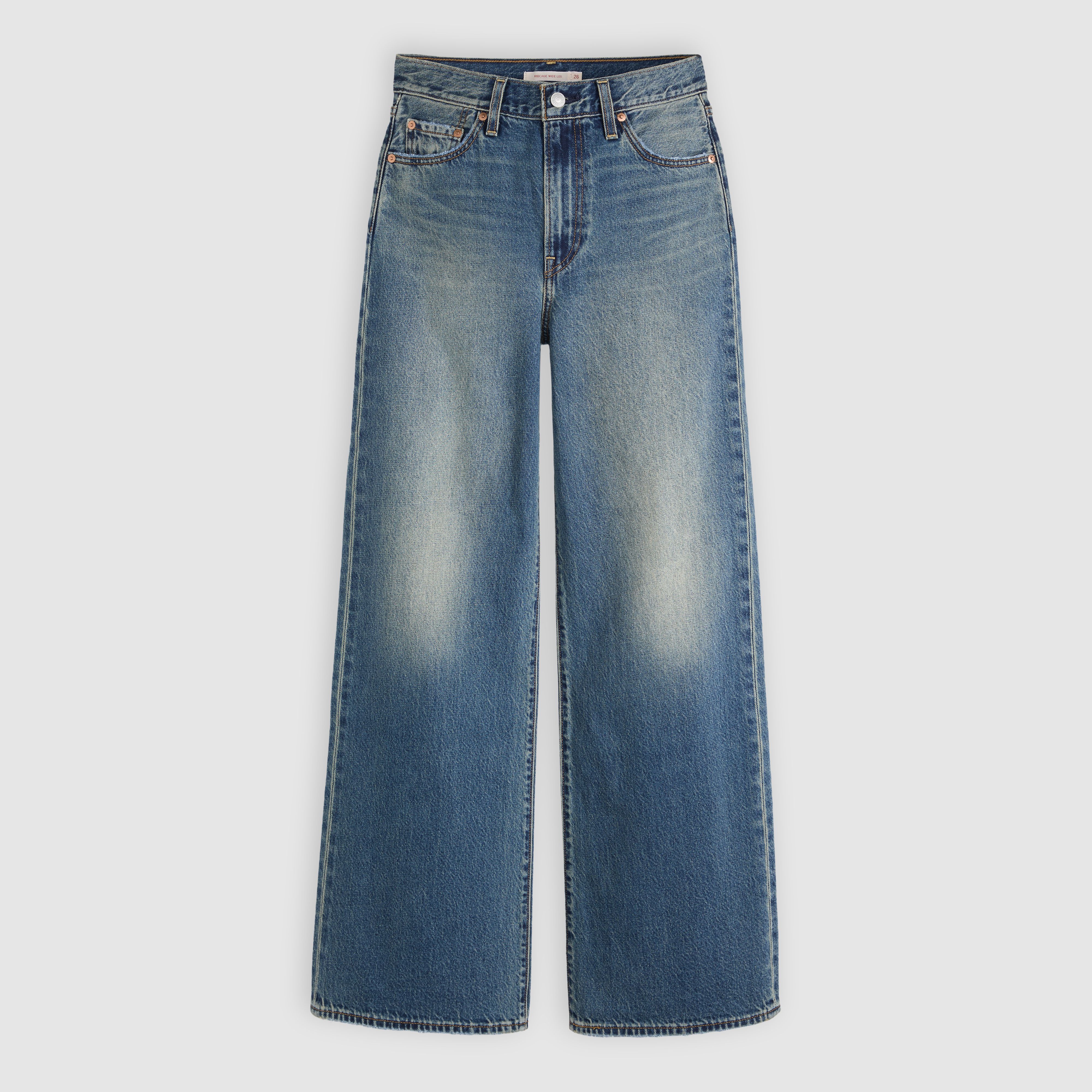 Ribcage Wide Leg Jeans 6