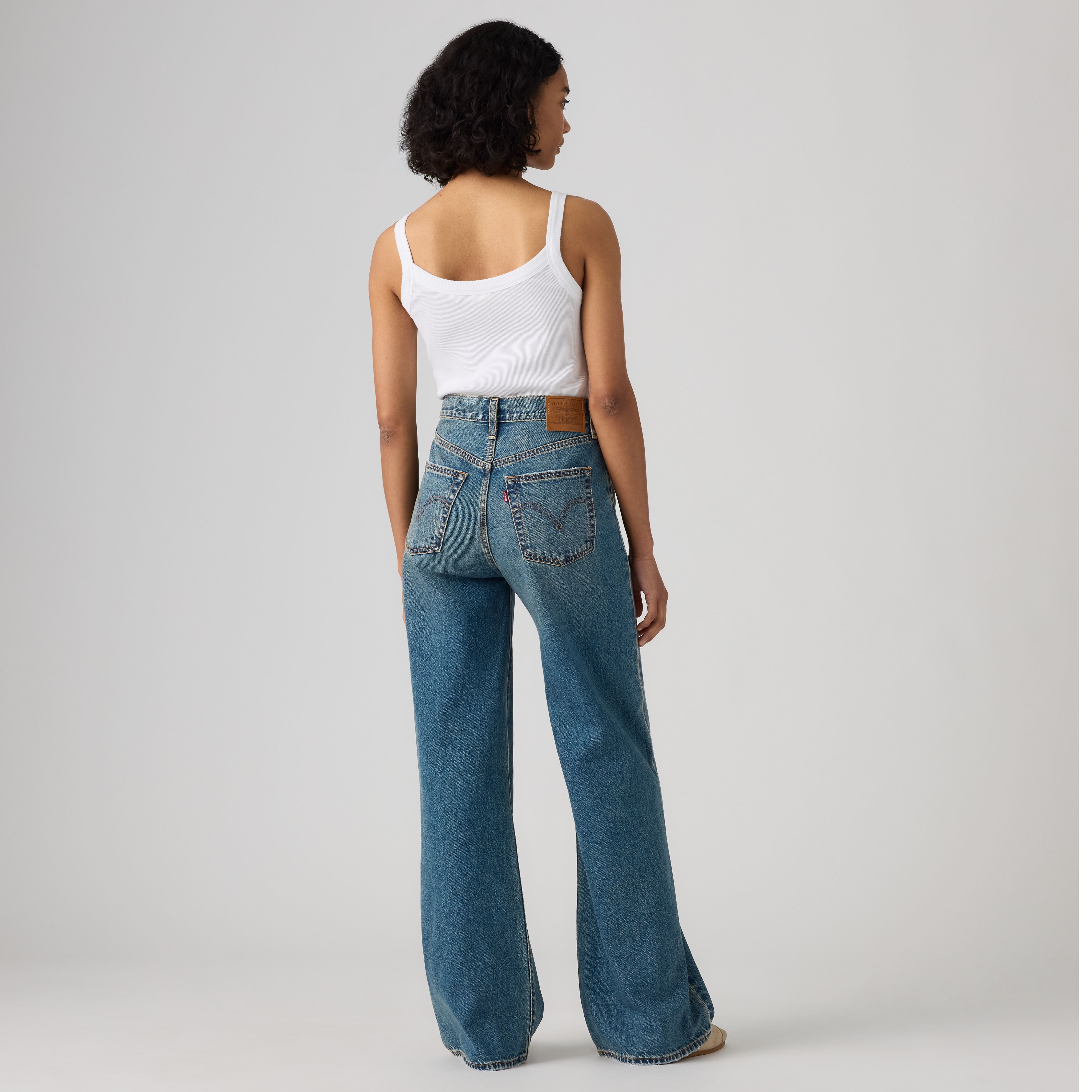 Ribcage Wide Leg Jeans 3