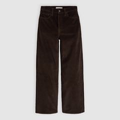 Ribcage Wide-Leg Women's Jeans — Java - Brown 6