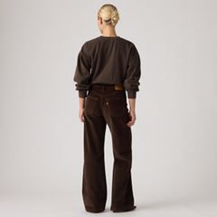Ribcage Wide-Leg Women's Jeans — Java - Brown 3