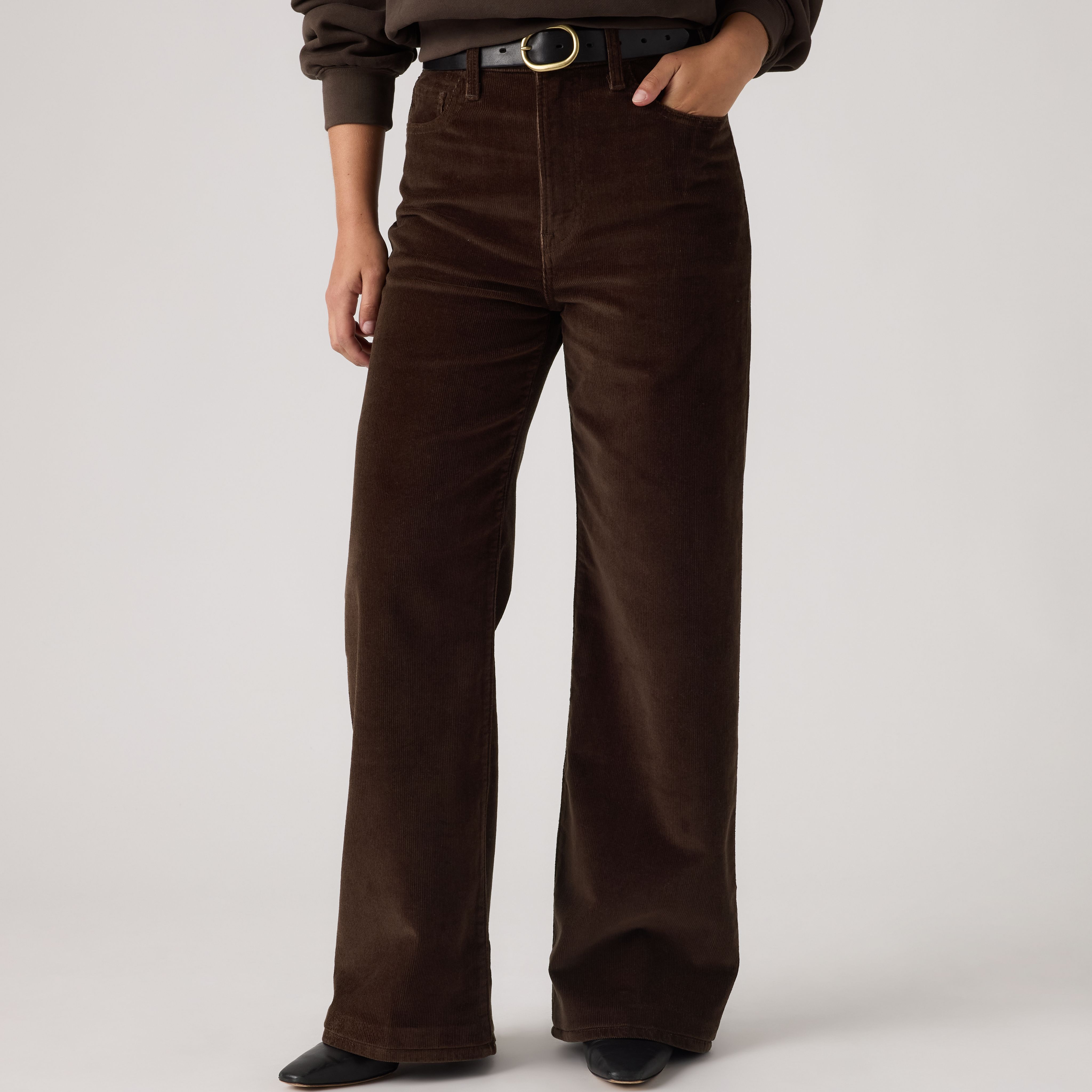 Ribcage Wide-Leg Corduroy Women's Pants 2