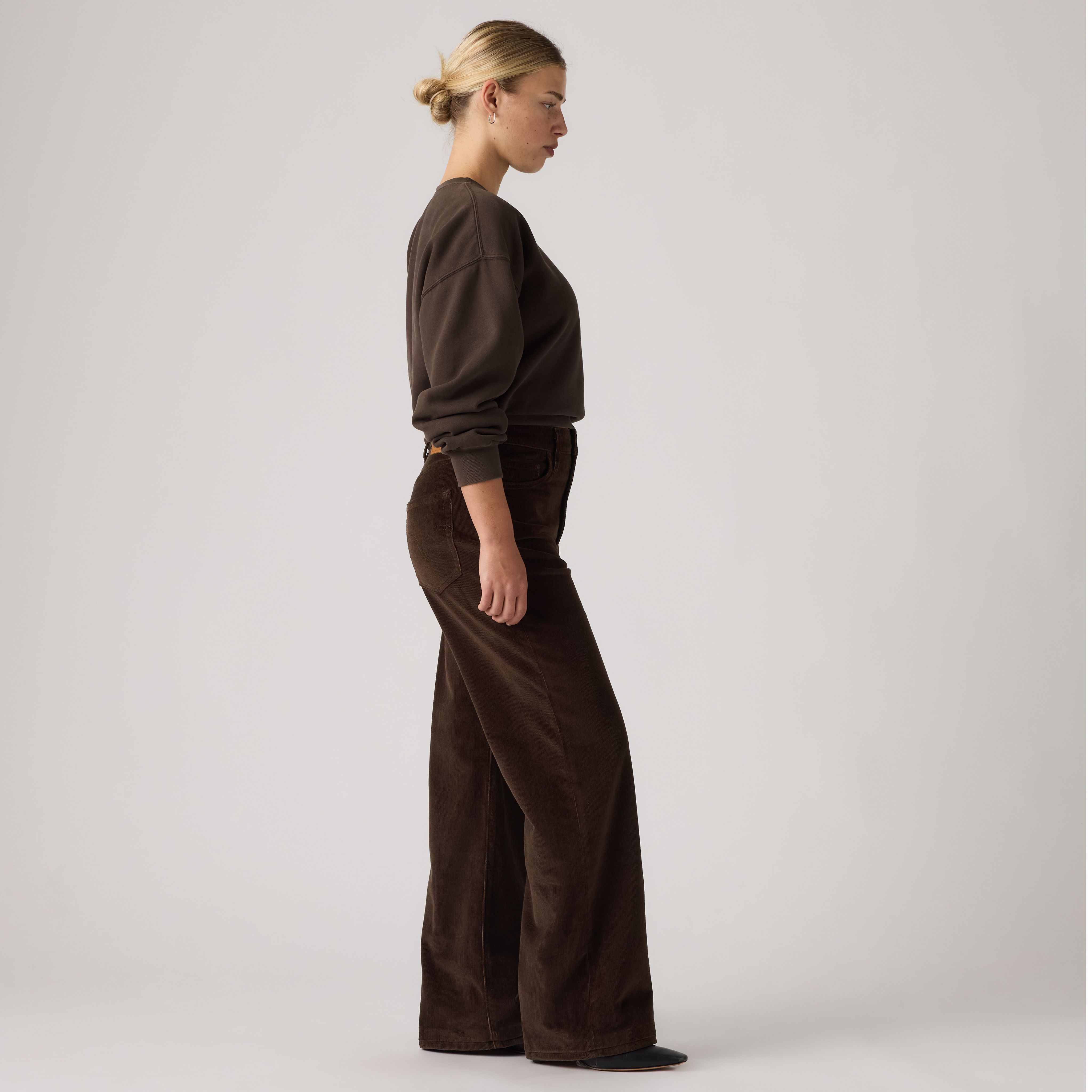 Ribcage Wide-Leg Corduroy Women's Pants 4