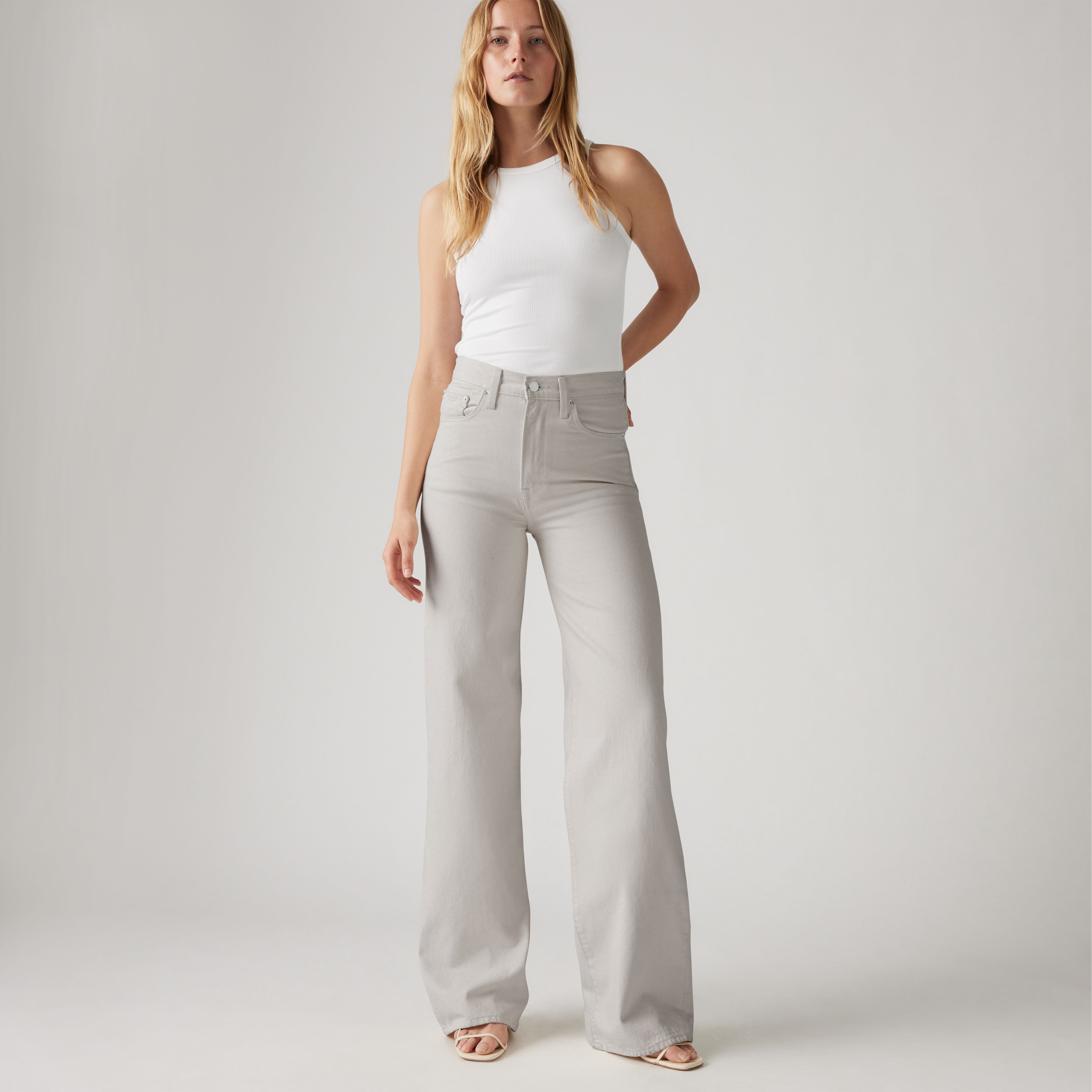 Ribcage Wide Leg Jeans 1