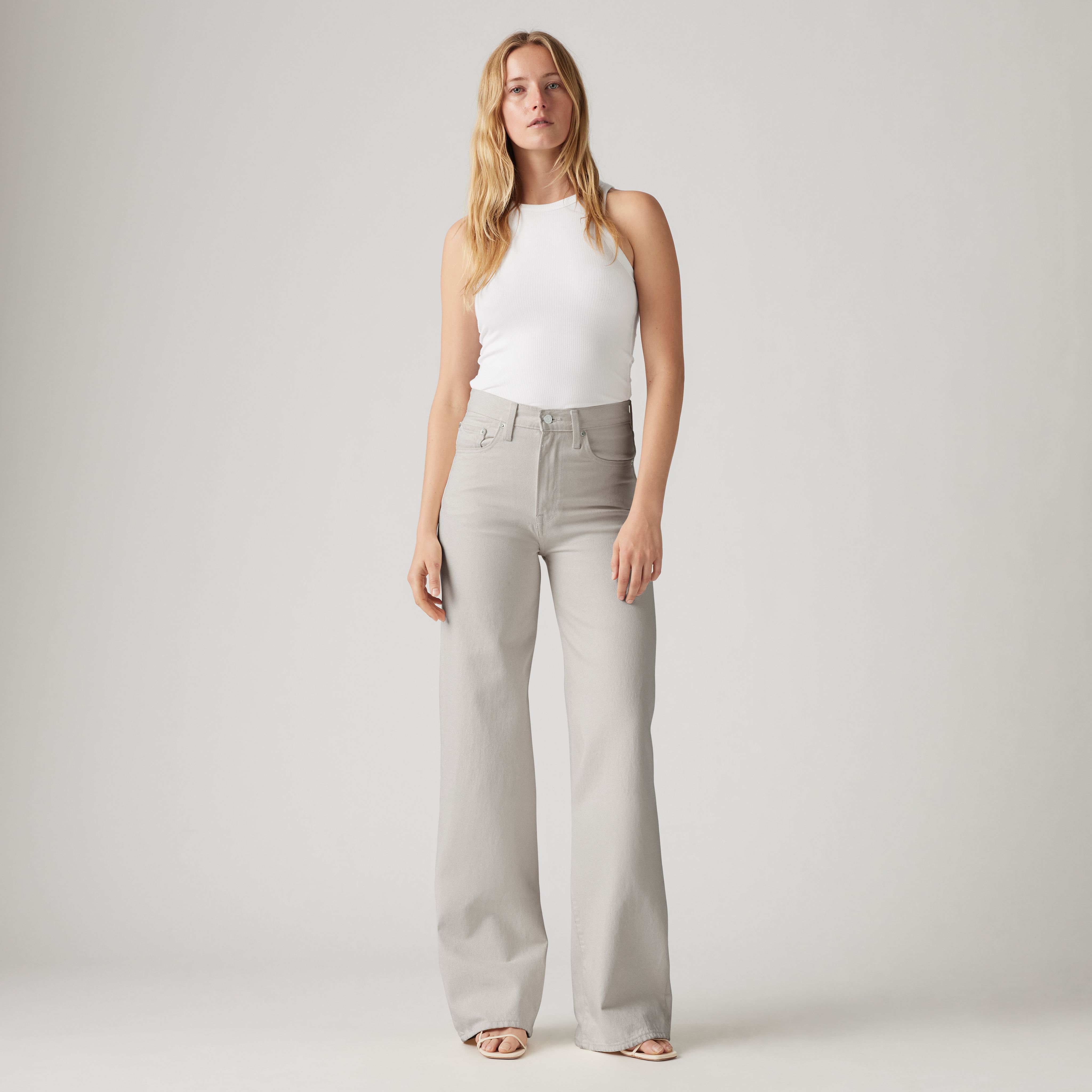 Ribcage Wide Leg Jeans 5