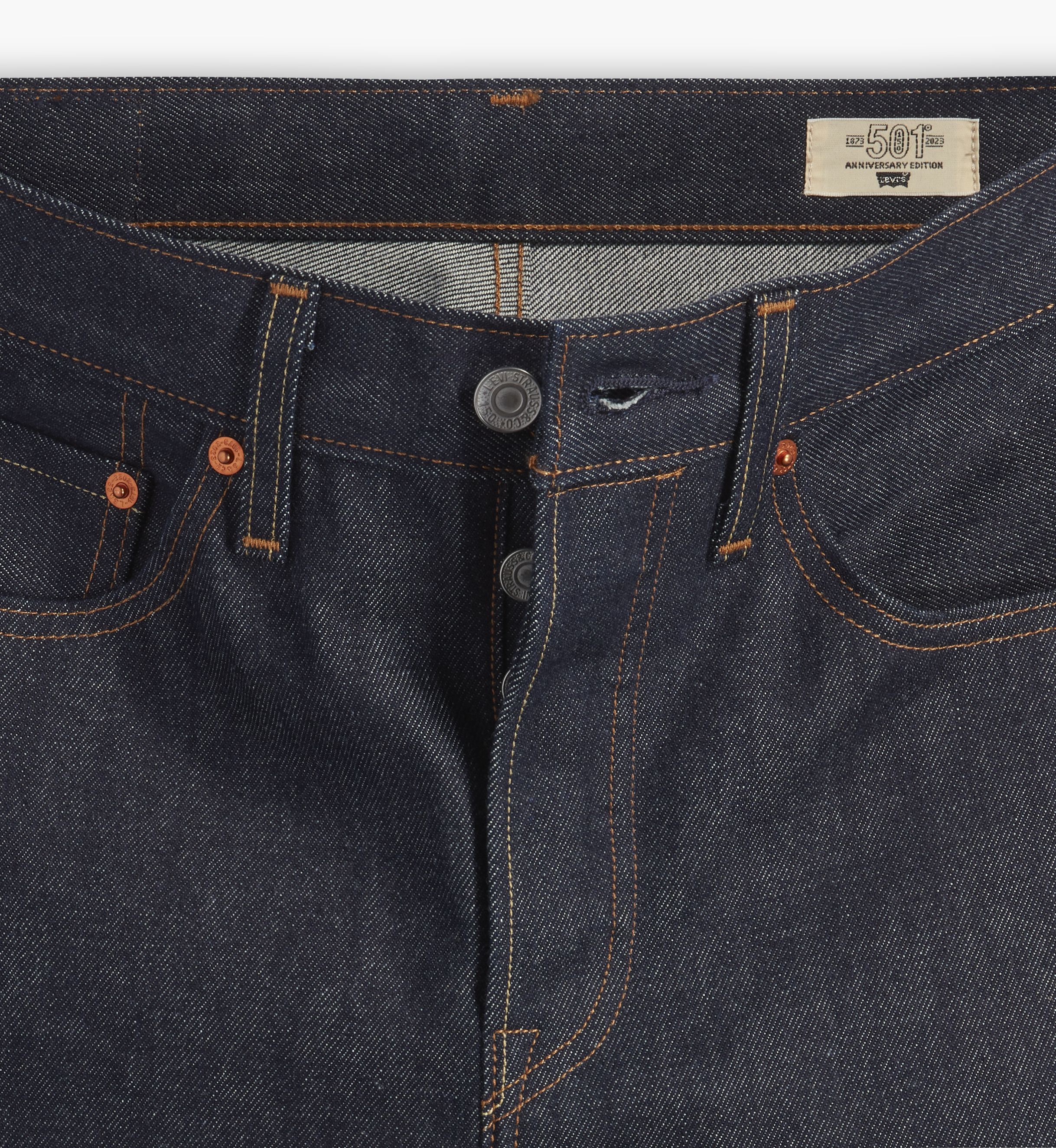 Levi's×JS / 501(R) Selvedge RIGID W44L28 501® Rigid Selvedge Women's Jeans - Medium Wash | Levi's® US