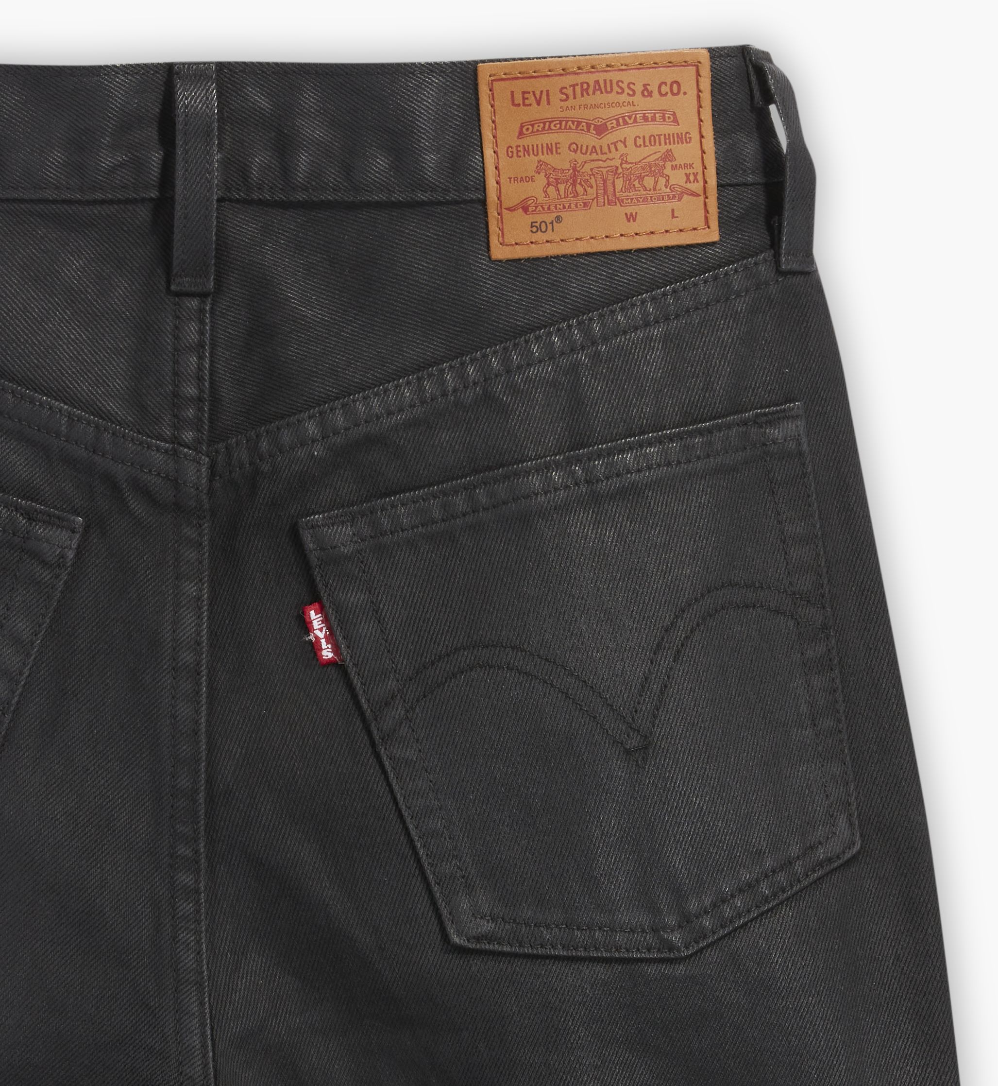 501® Wax Coated Women's Jeans 8