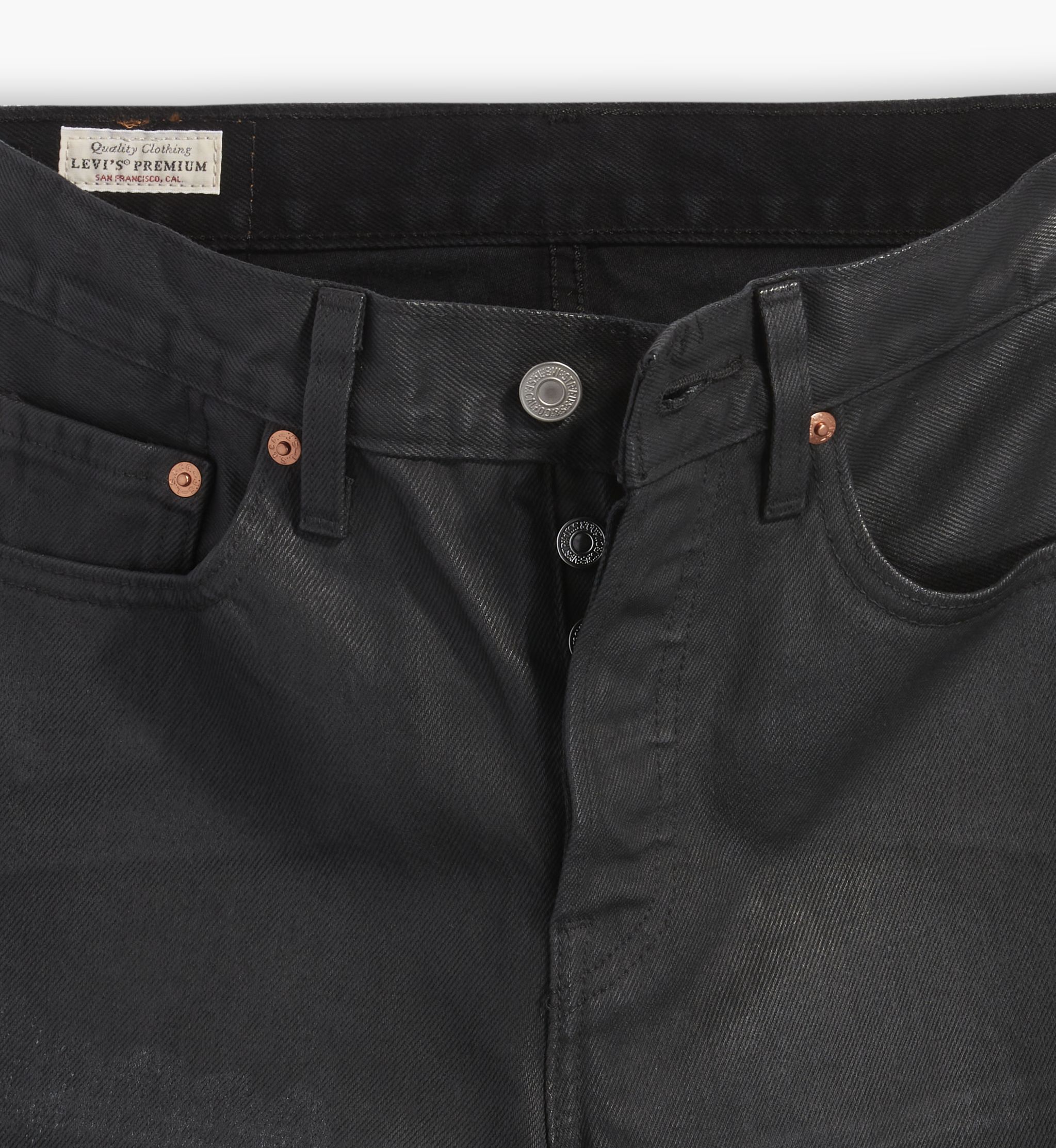 501® Wax Coated Women's Jeans - Black | Levi's® US