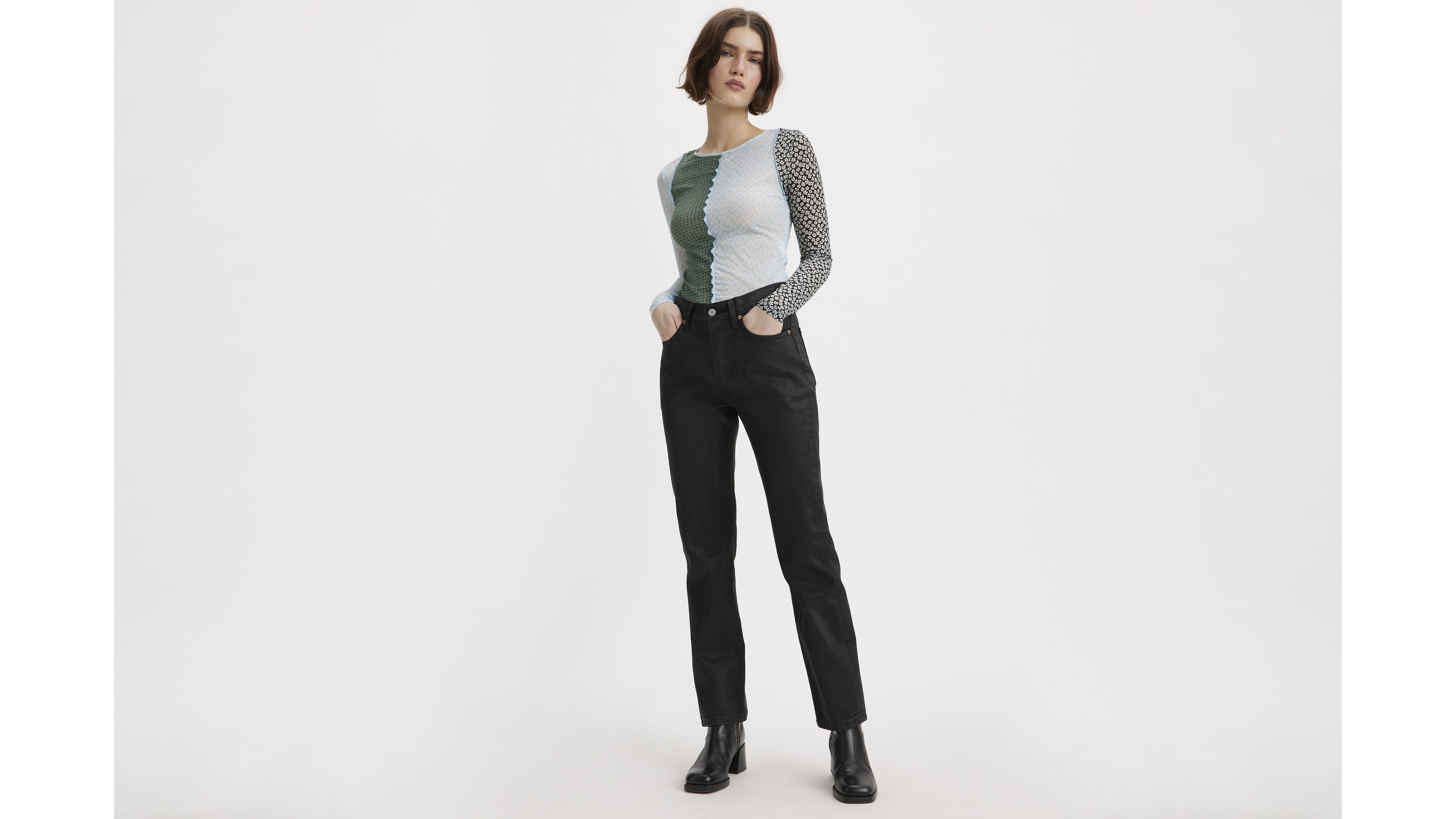 501® Wax Coated Women's Jeans 1