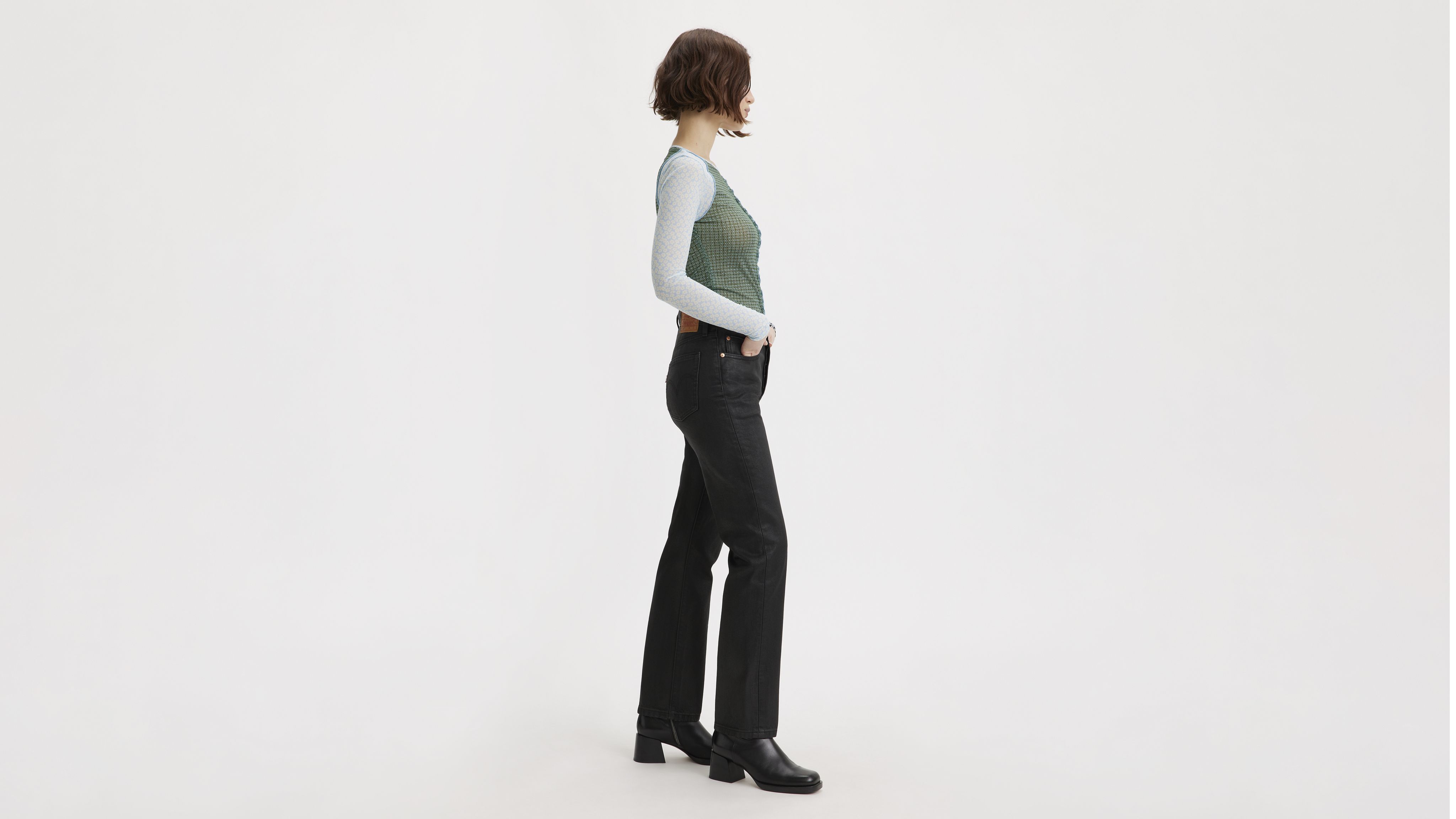 501® Wax Coated Women's Jeans 4