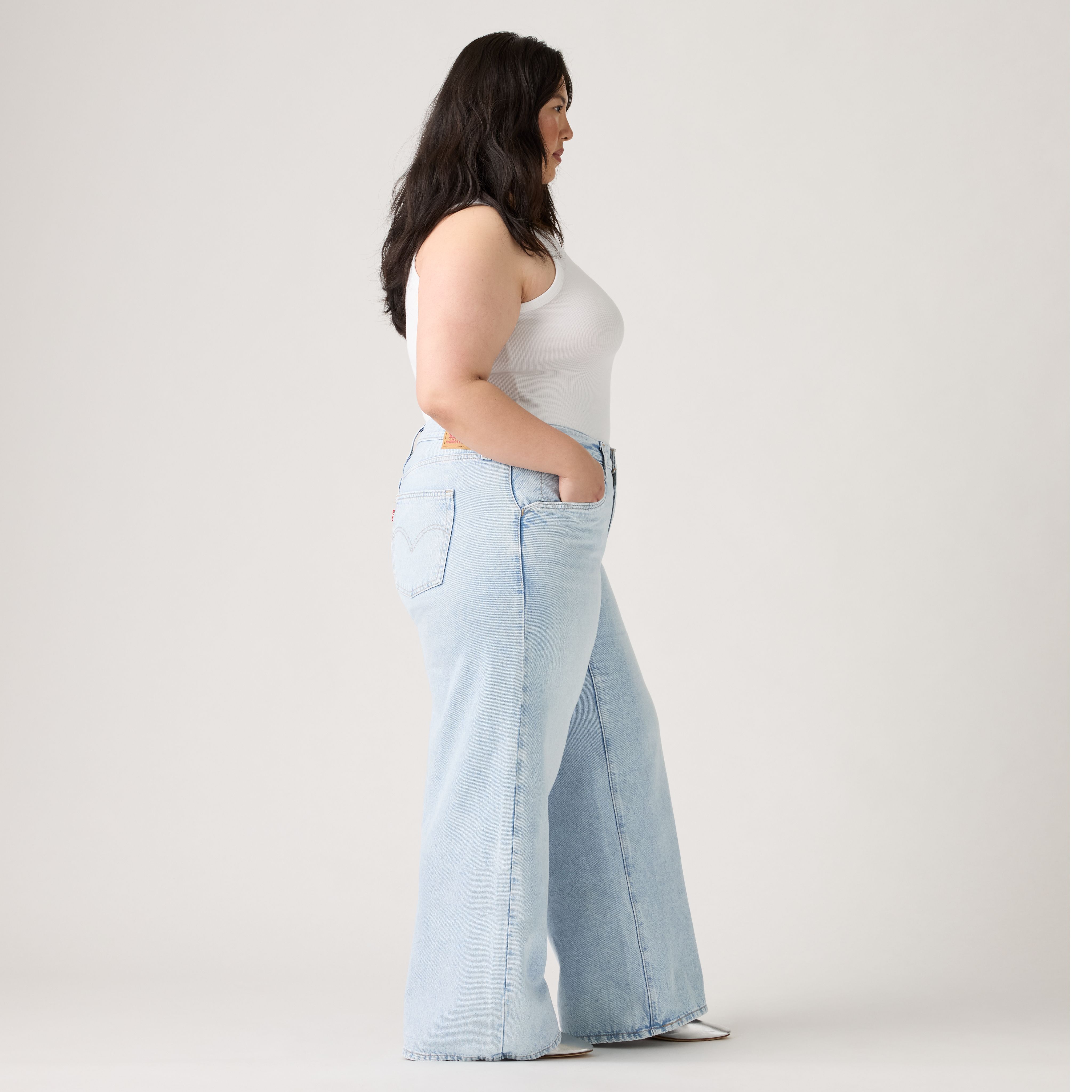 94 Baggy Bootcut Women's Jeans (Plus Size) 4