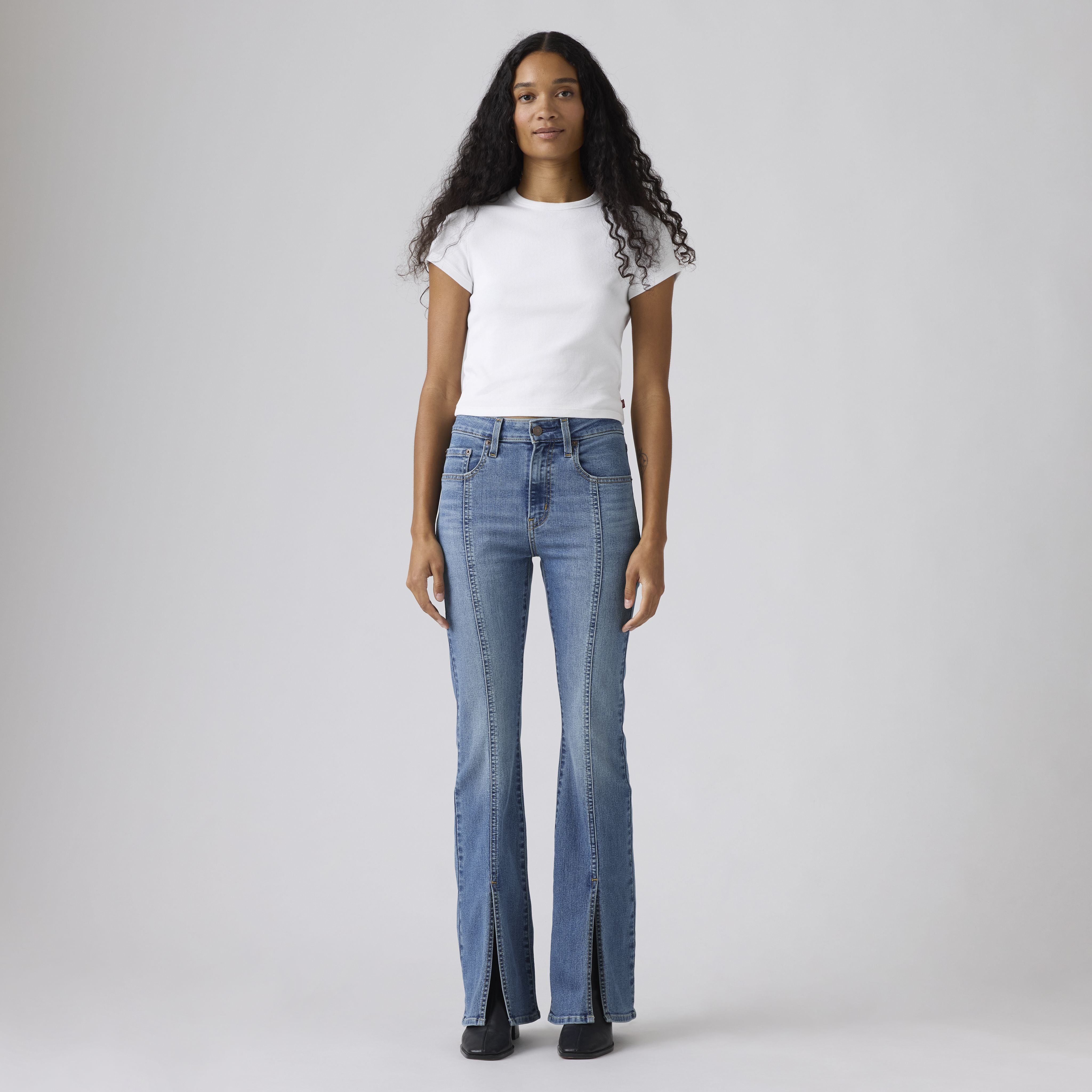 726 High-Rise Split-Hem Flare Women's Jeans 5