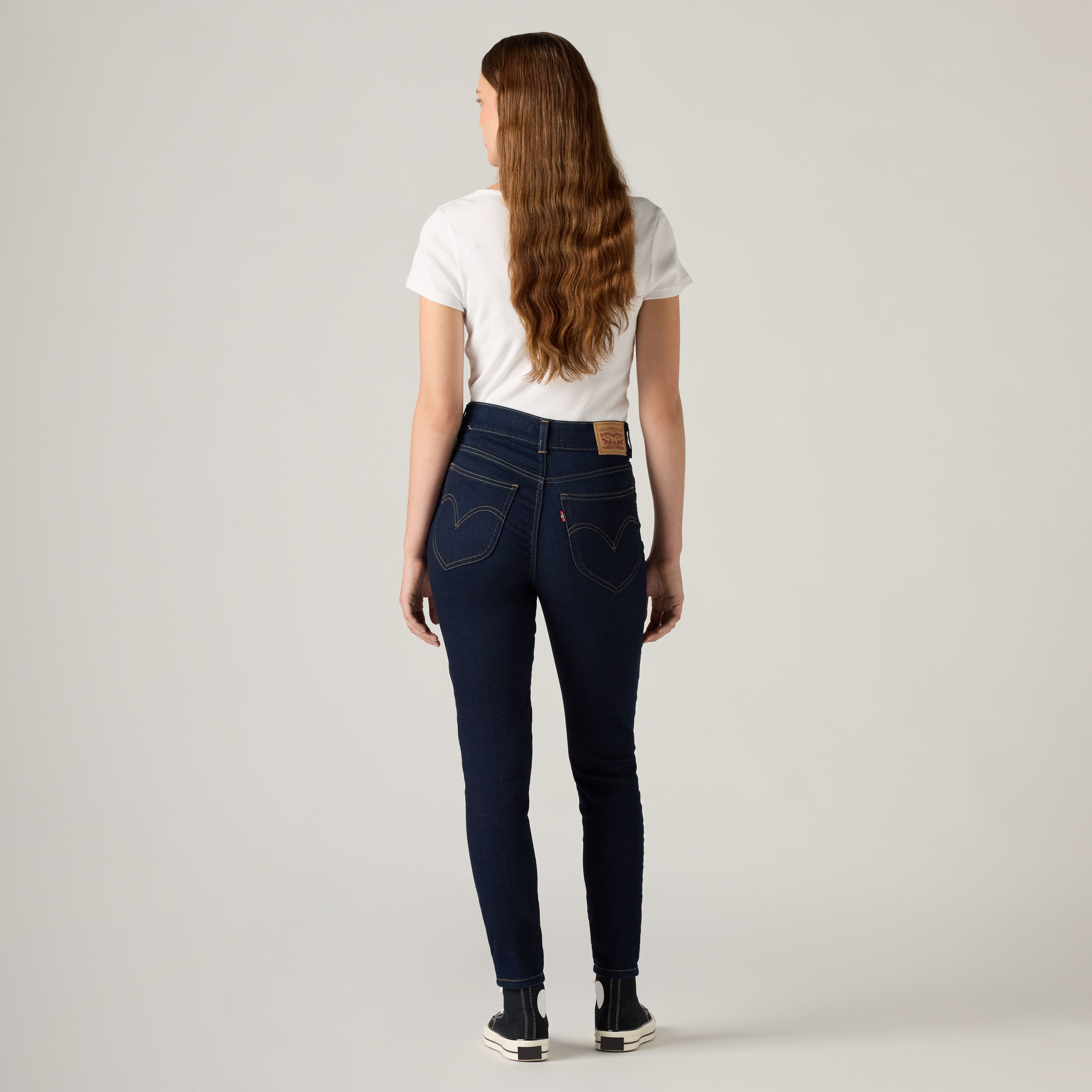 Retro High Skinny Jeans 3