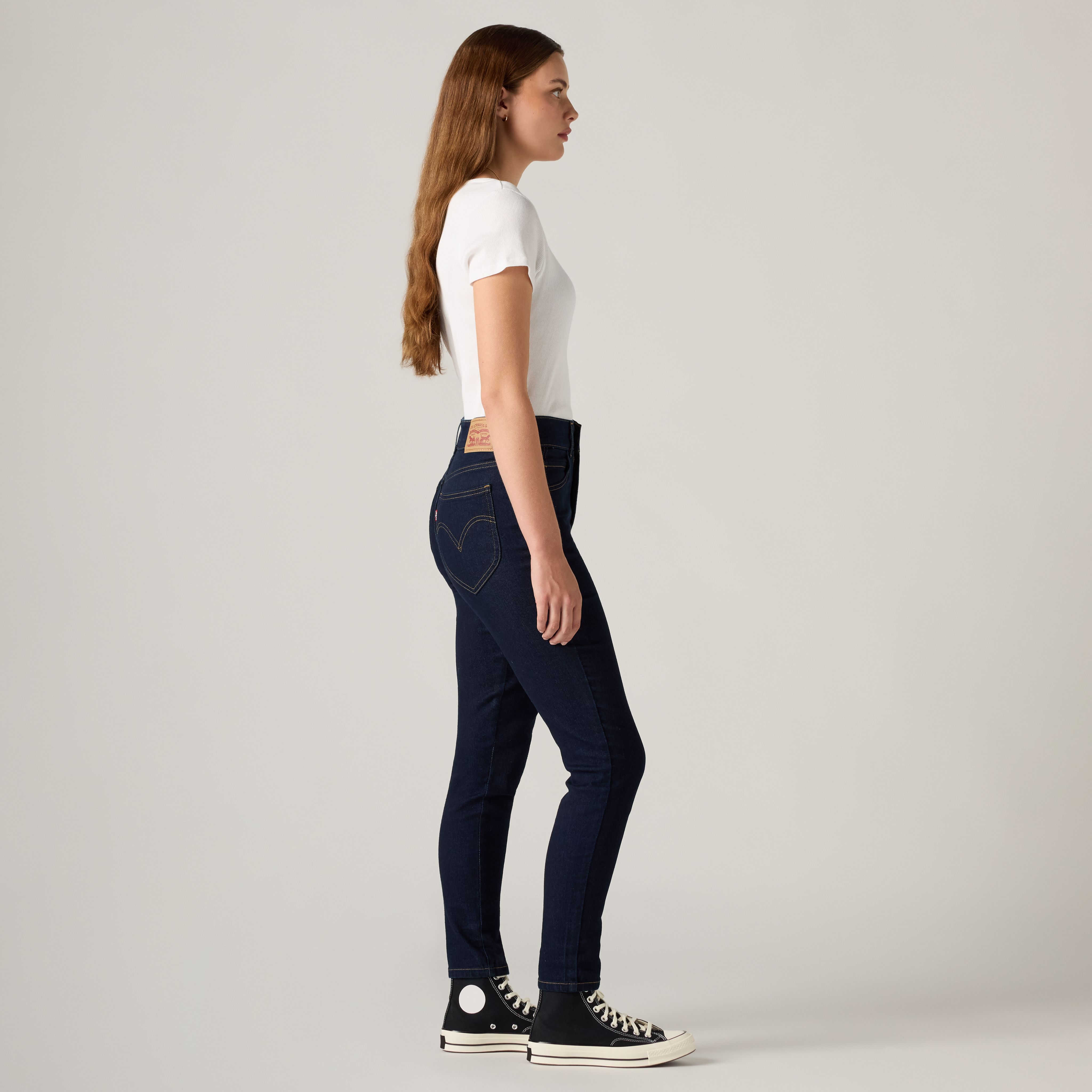Retro High Skinny Jeans 4