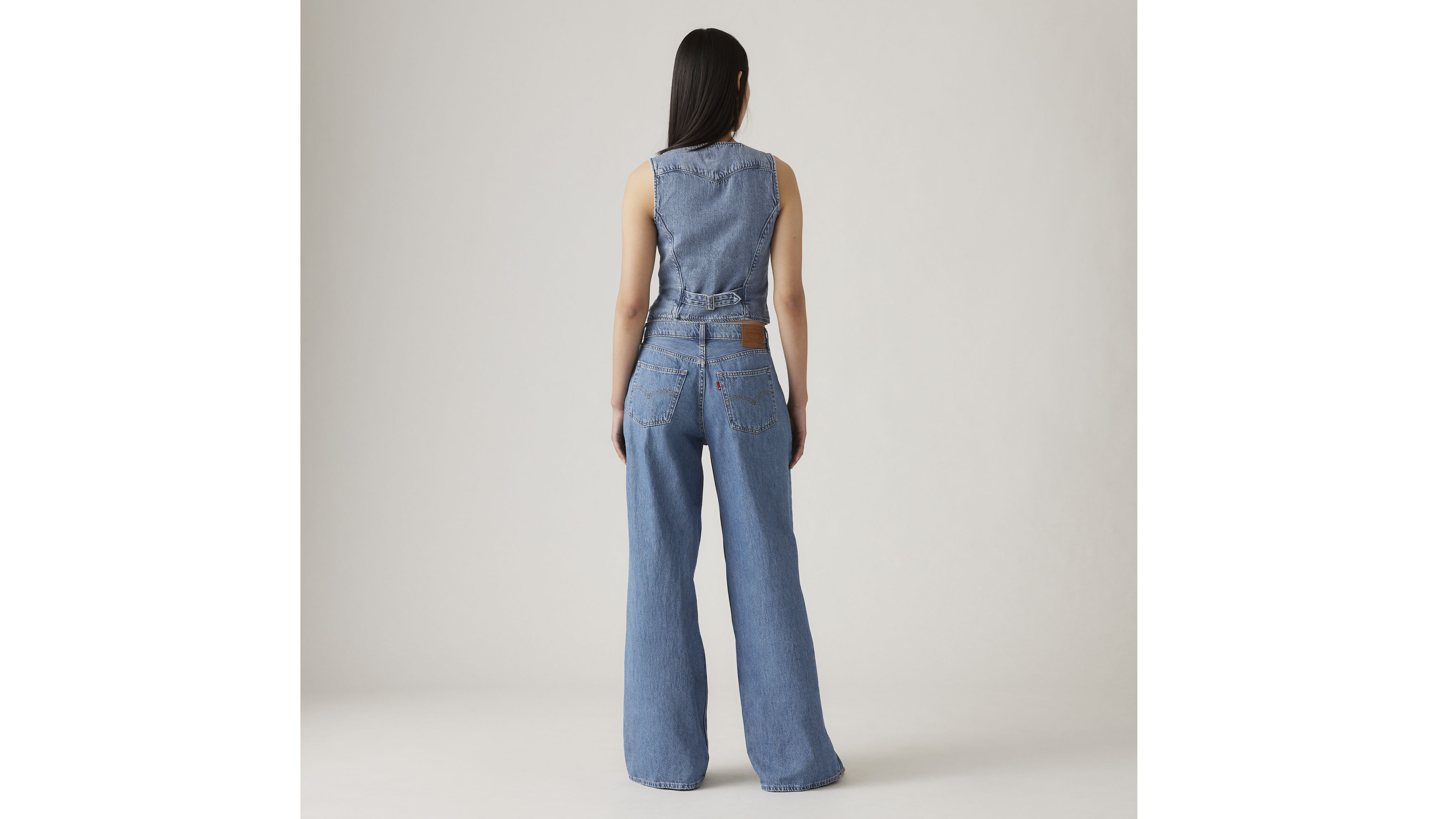 Baggy Dad Wide Leg Women's Jeans 3