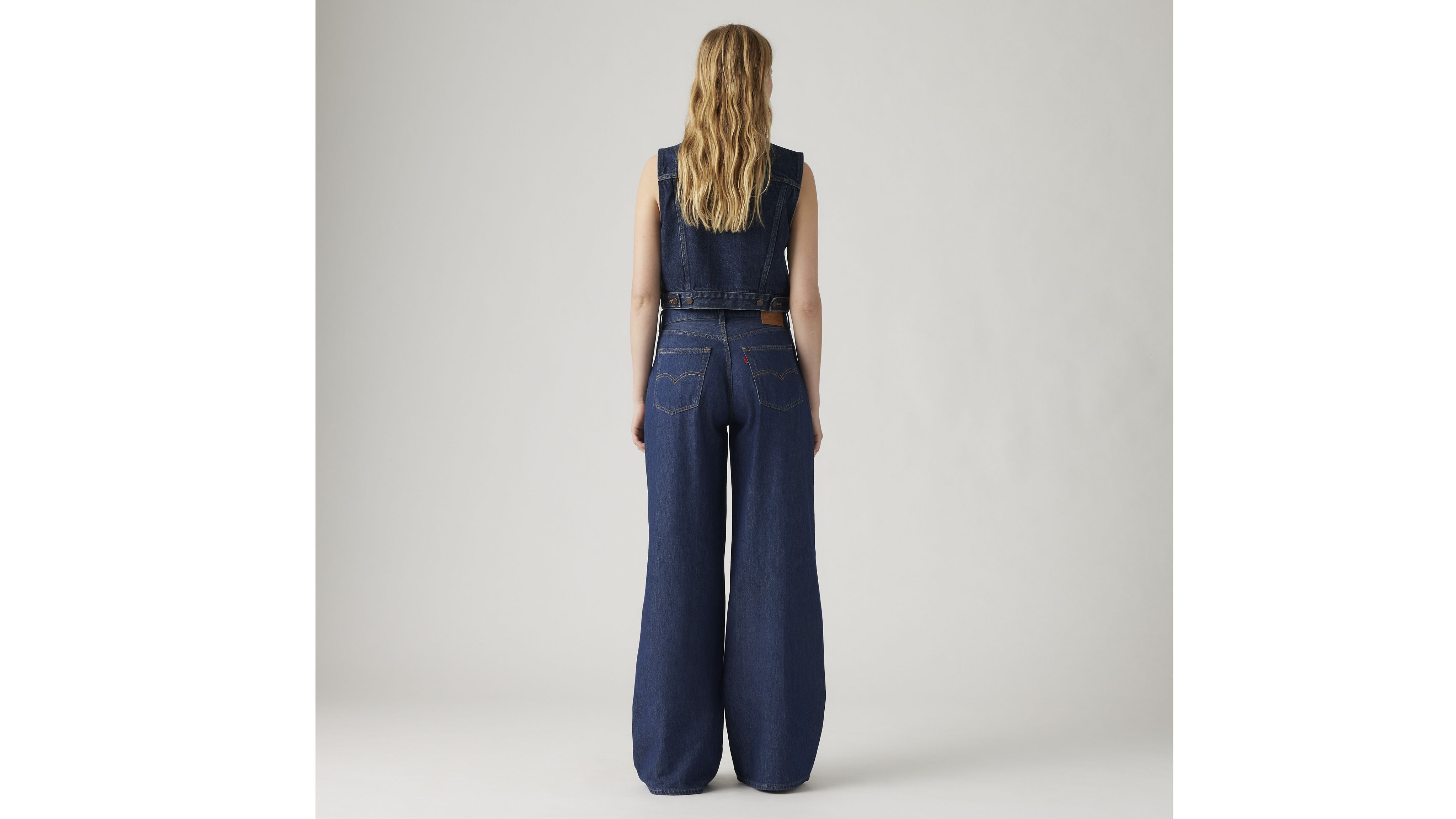 Baggy Dad Wide Leg Women's Jeans 3
