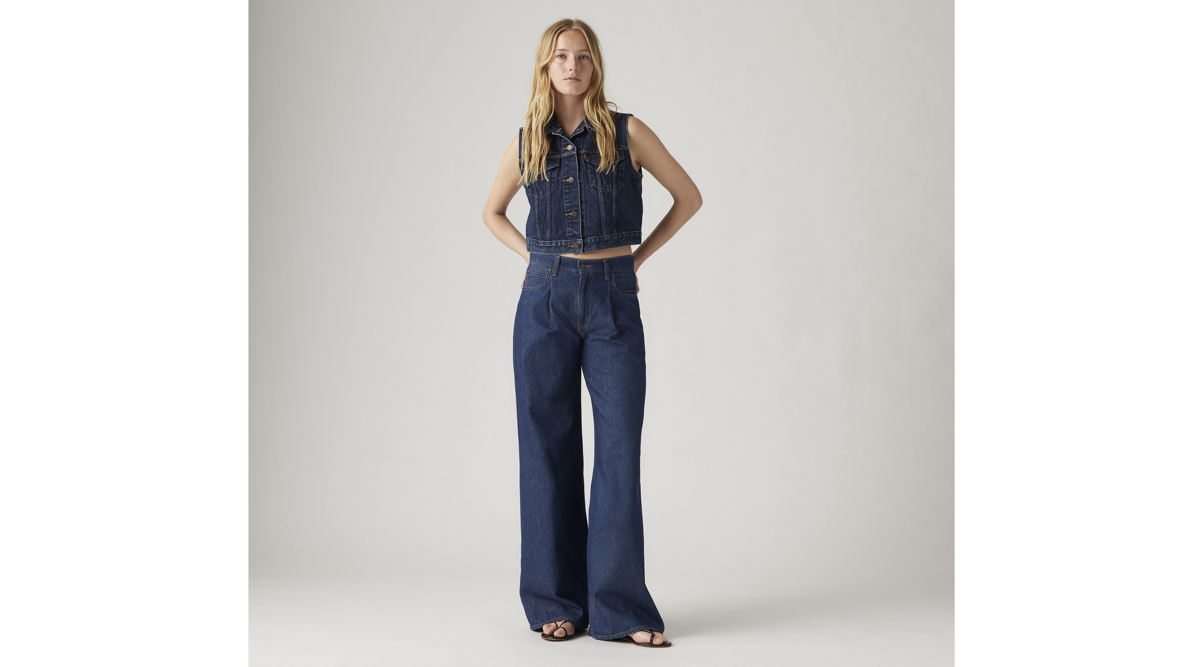 Baggy Dad Wide Leg Women's Jeans 5