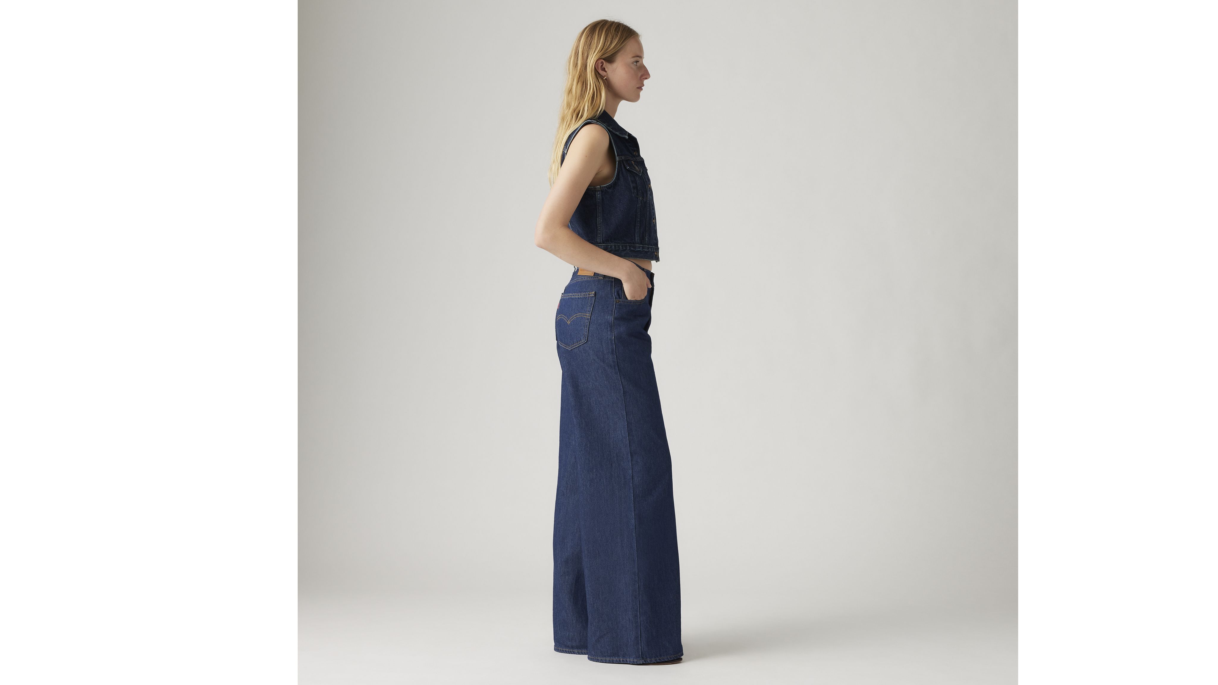 Baggy Dad Wide Leg Women's Jeans 4