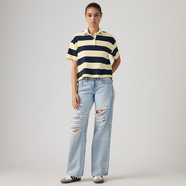 Superlow Loose Jeans — Don't Miss - Light Wash