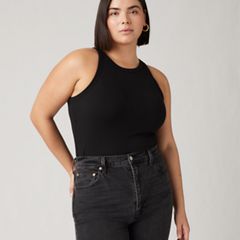Ribcage Bell Women's Jeans — On The Town - Black 13