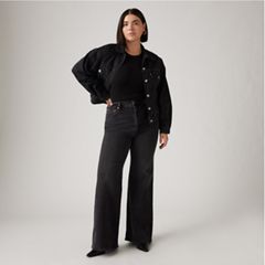 Ribcage Bell Women's Jeans — On The Town - Black 8