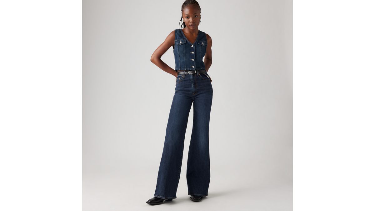 Ribcage Bell Women's Jeans — Sonoma Train - Medium Wash