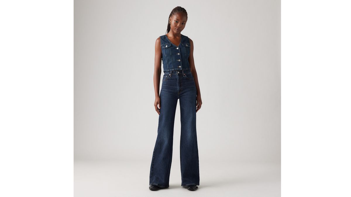 Ribcage Bell Women's Jeans — Sonoma Train - Medium Wash